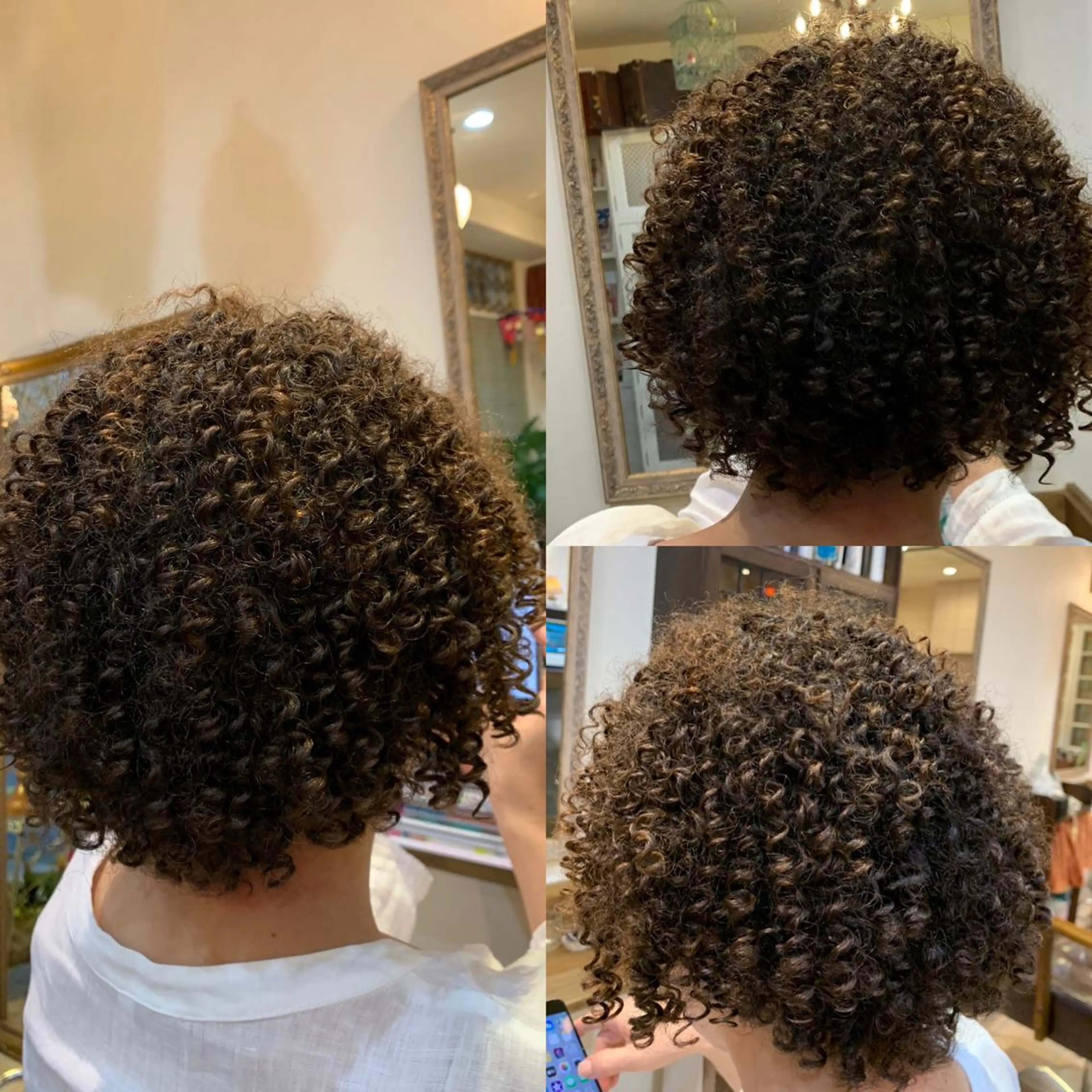 ミディアム パーマ ミディアムパーマ スパイラルパーマ HAIR LA COUPE所属・佐藤 俊夫のヘアスタイル