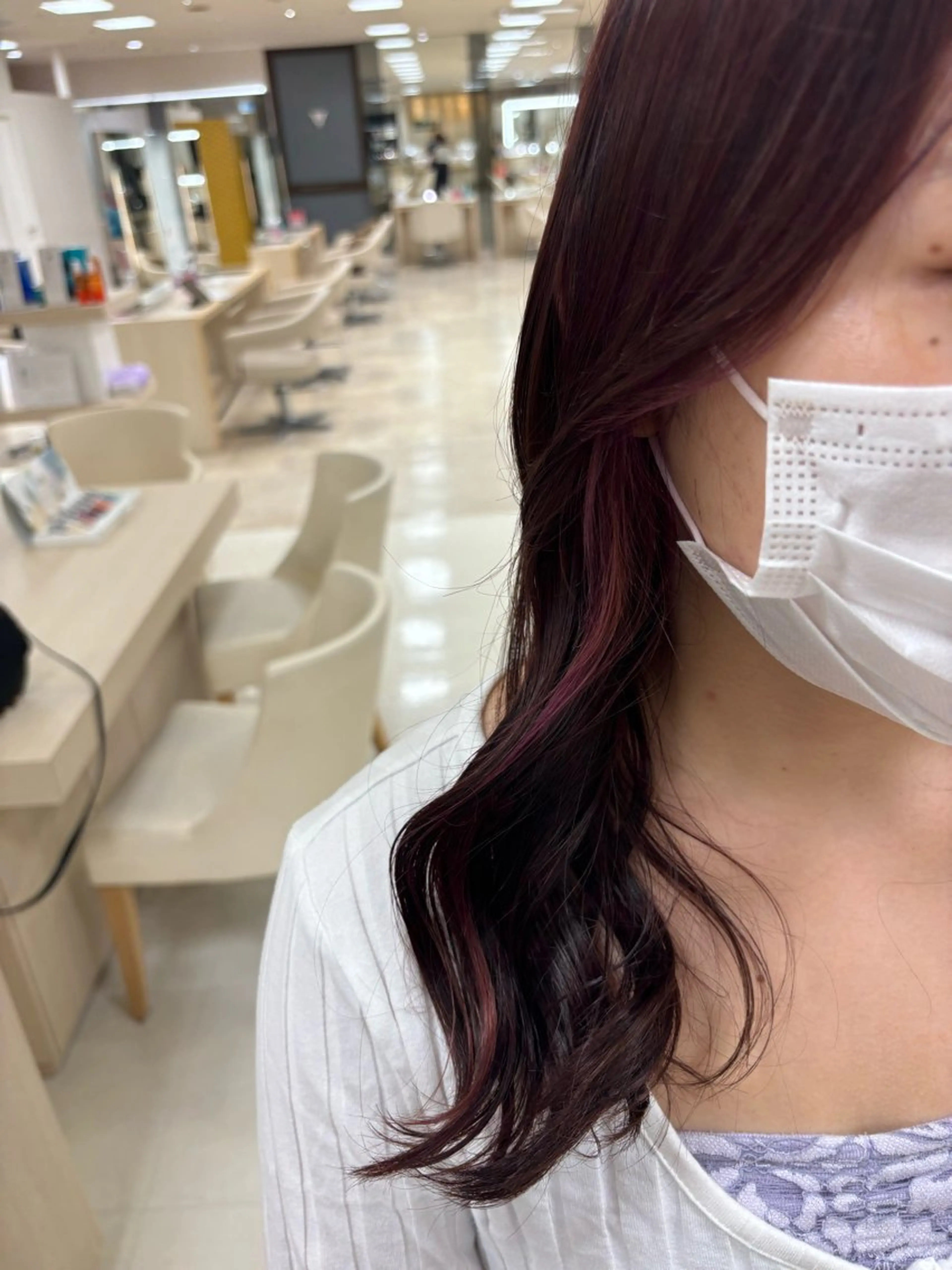 カラー 🎀暖色カラー/透明 感カラー/ひな🎀のヘアスタイル