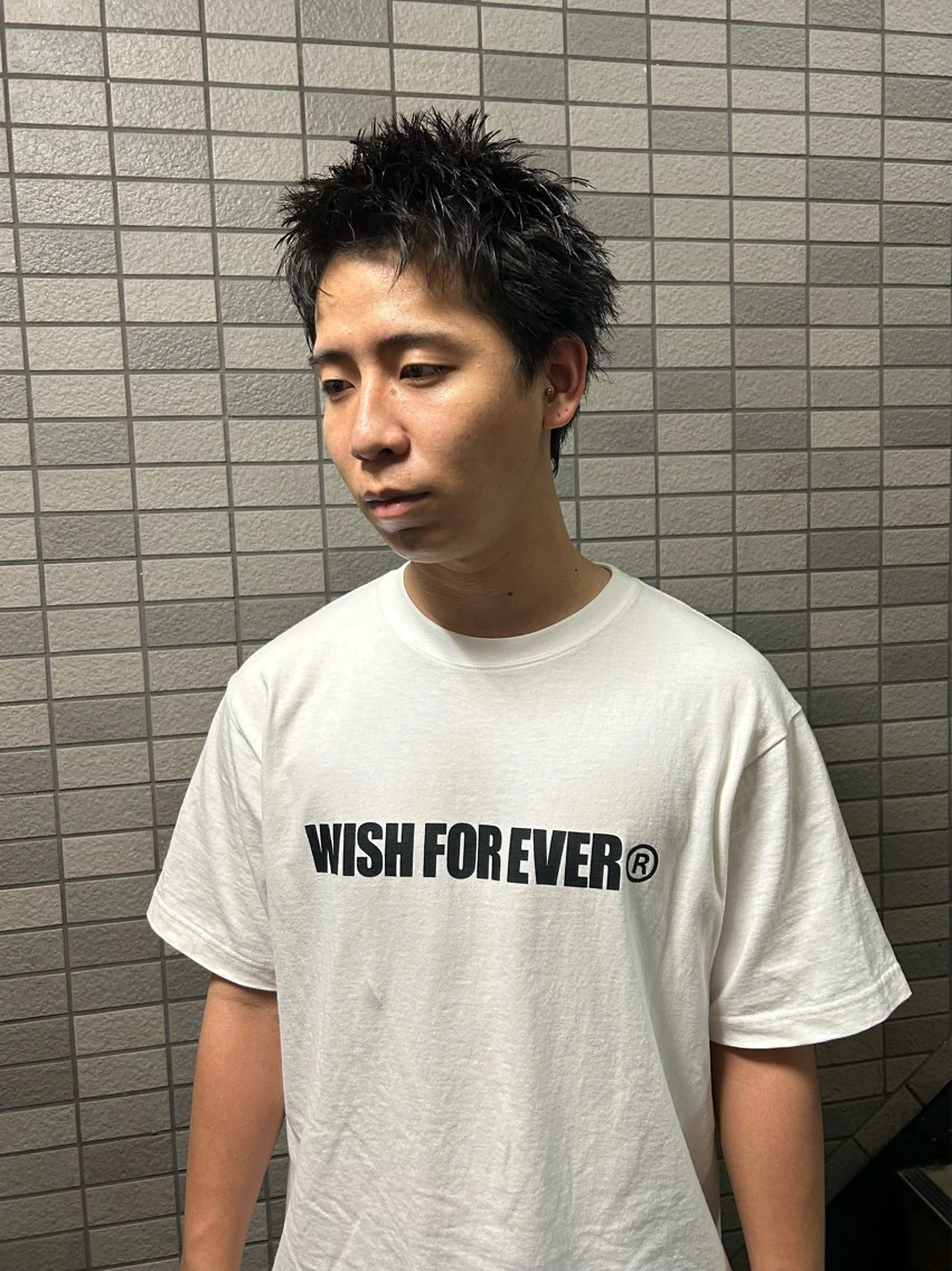 ショート メンズ メンズブリーチ メンズハイライト メンズインナーカラー メンズパーマ プードルパーマ カット charme所属・💈メンズカット ✂︎伊藤大輝💈のヘアスタイル