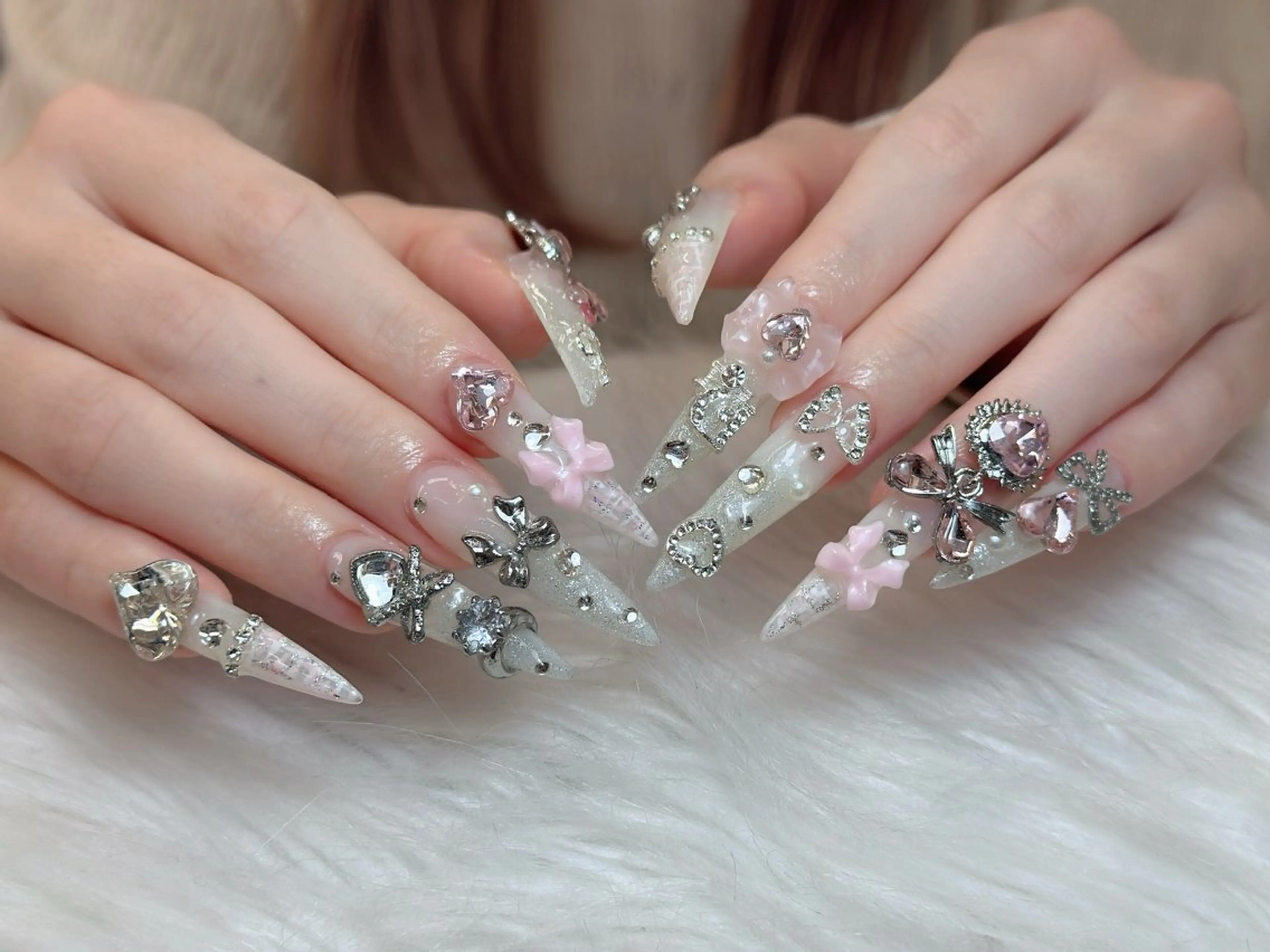 ネイル アートネイル ジェルネイル マグネットネイル ハンドネイル JennNail_ マオのネイルデザイン