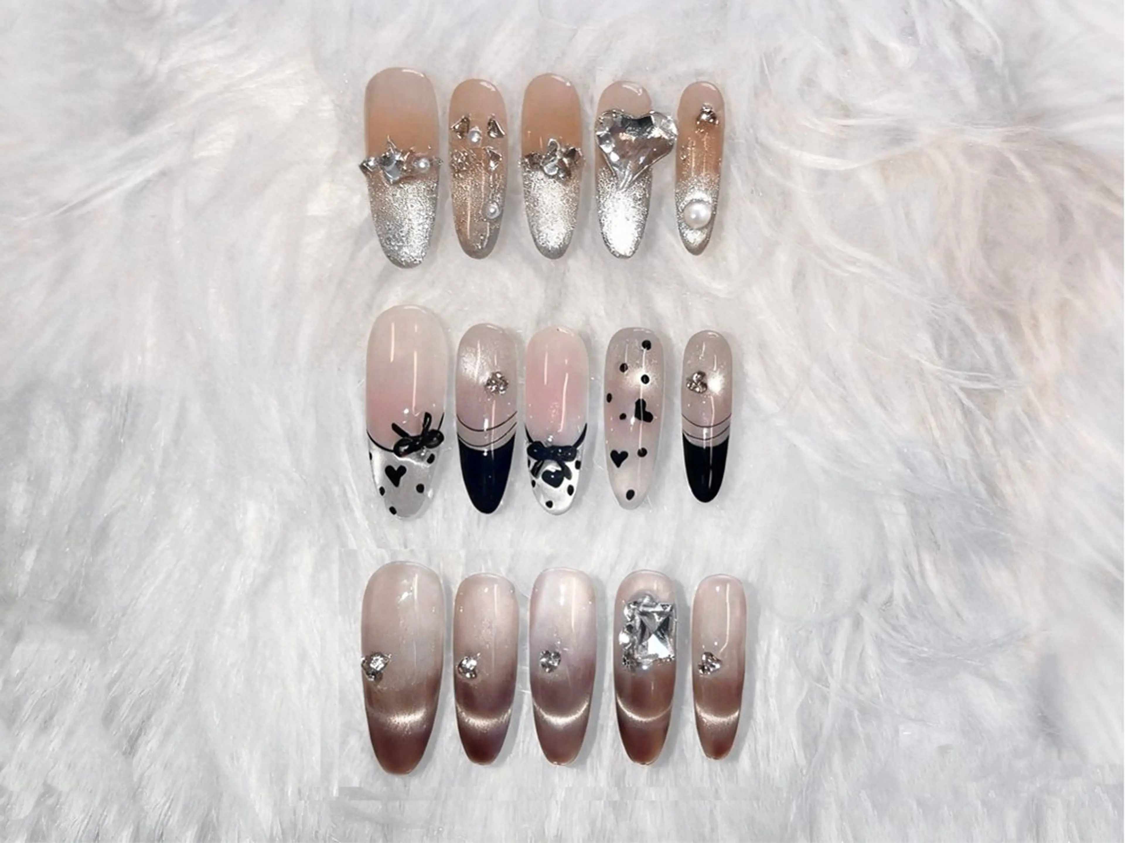 ネイル 【パラジェル・フィルイン】 T&BNAIL STUDIO所属・り オのネイルデザイン