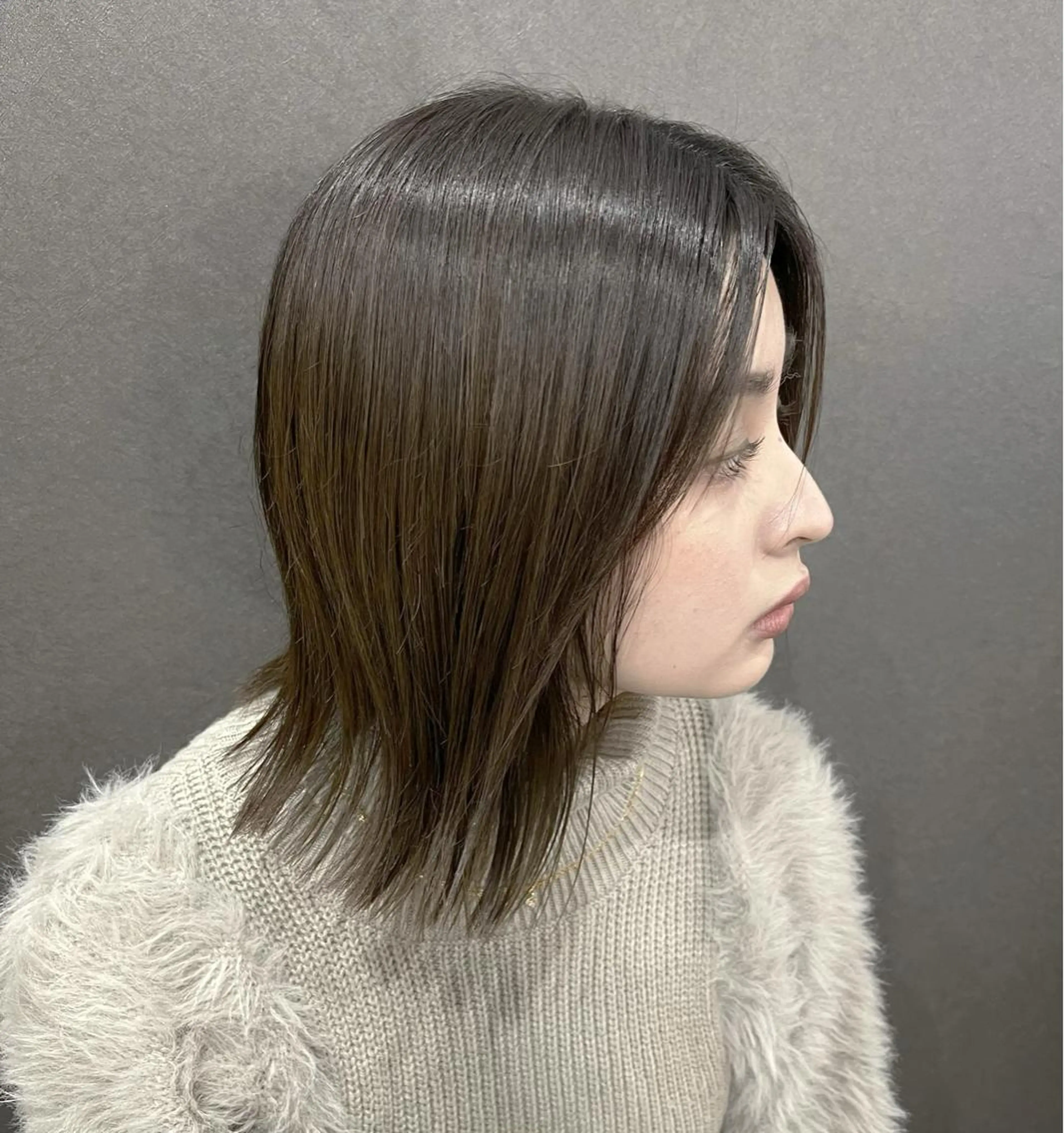 ミディアム ✨艶感/透け感✨Sherry所属・艶髪/ハイトーン Sherryのヘアスタイル