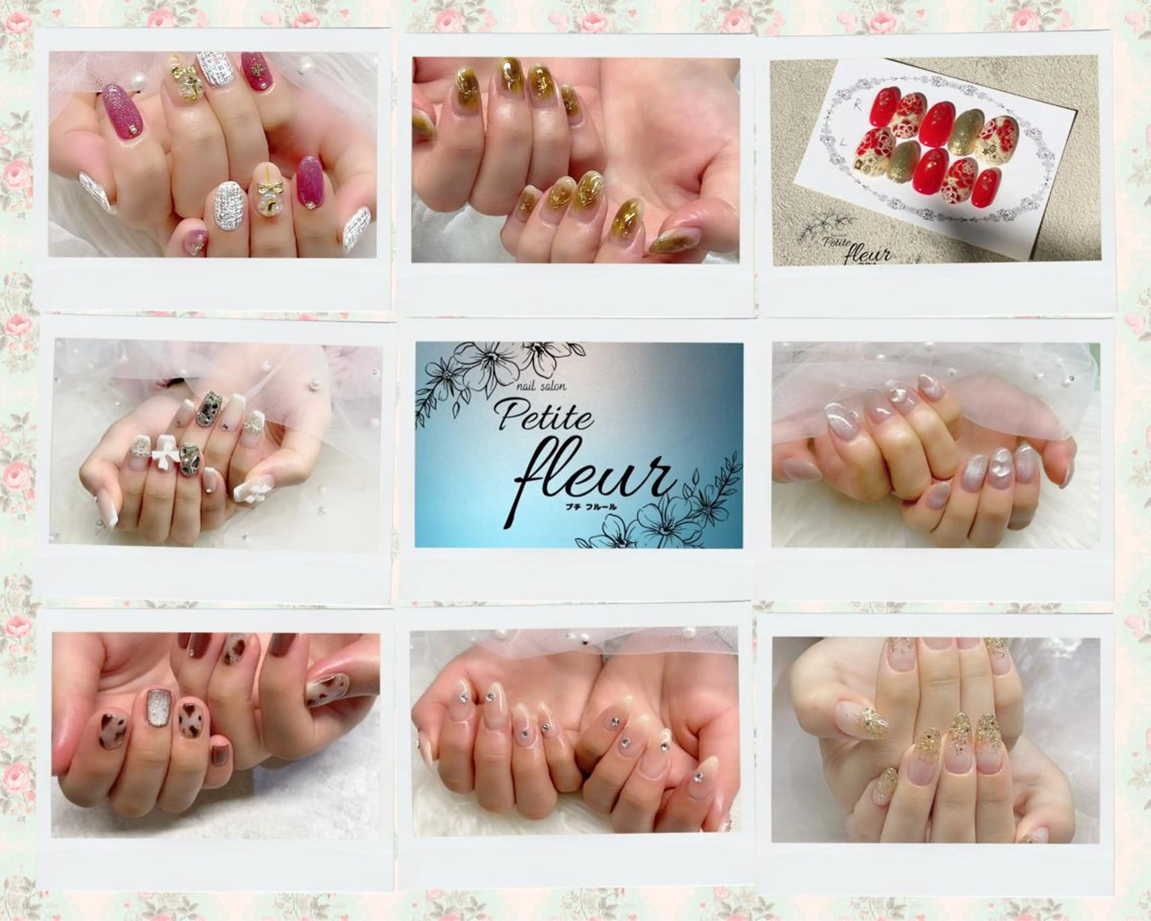 ネイル ❁⃘*。Petite fleur❁⃘*りさのネイルデザイン