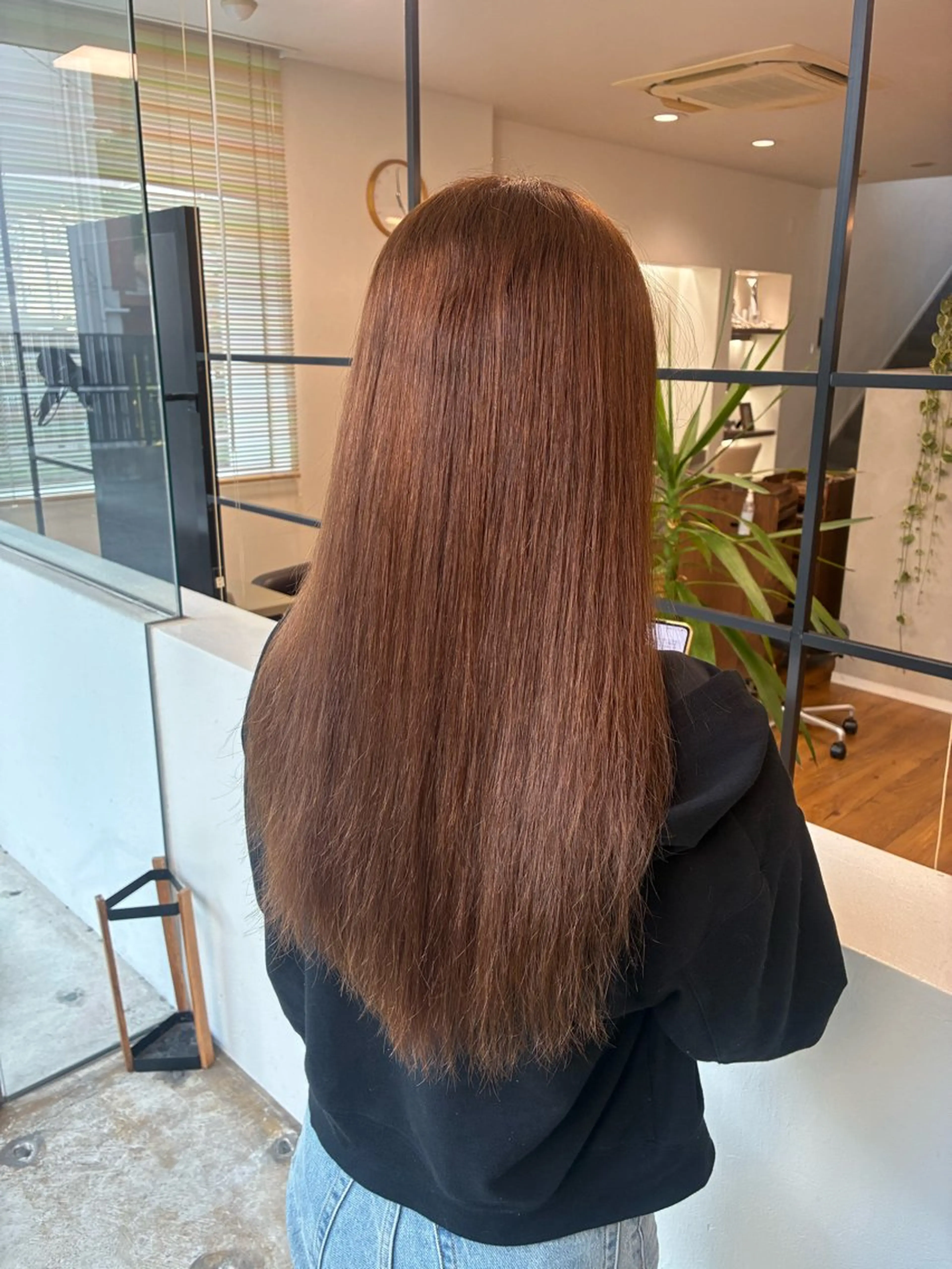 カラー ヘアカラー 石川 菜月のヘアスタイル