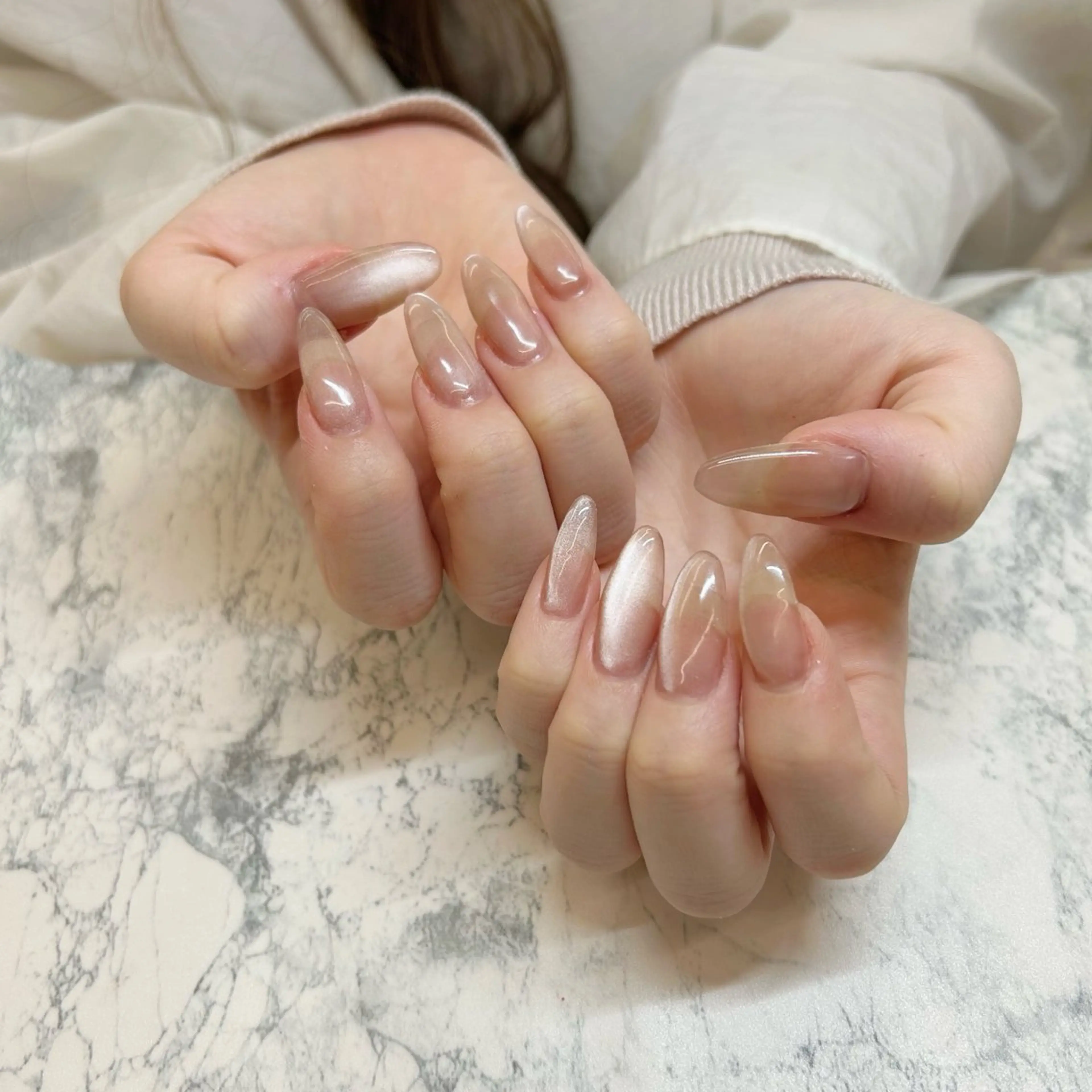 ネイル ハンドネイル マグネット/心斎橋 LoLo.カレラのネイルデザイン