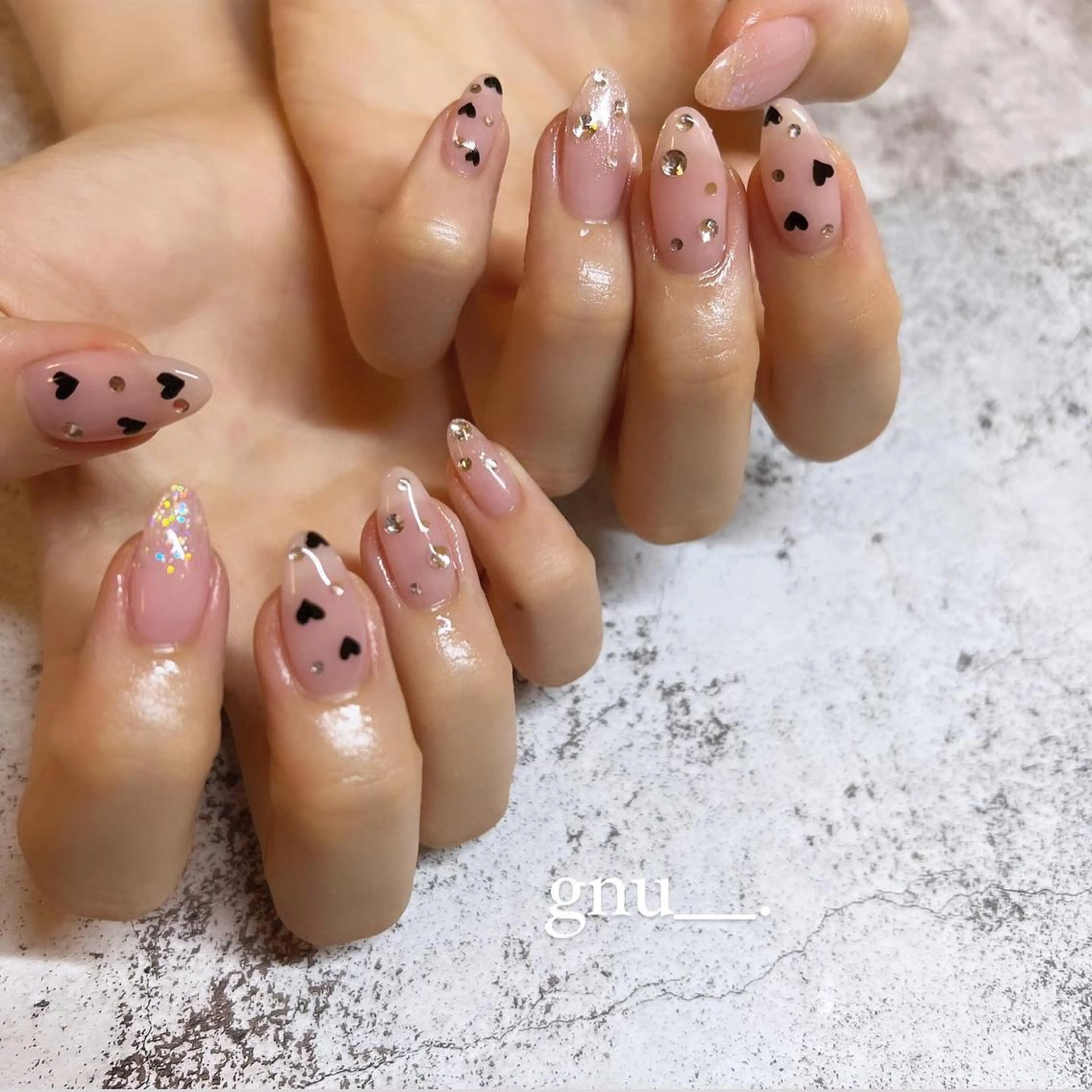 ネイル ハンドネイル gnu__. nailのネイルデザイン