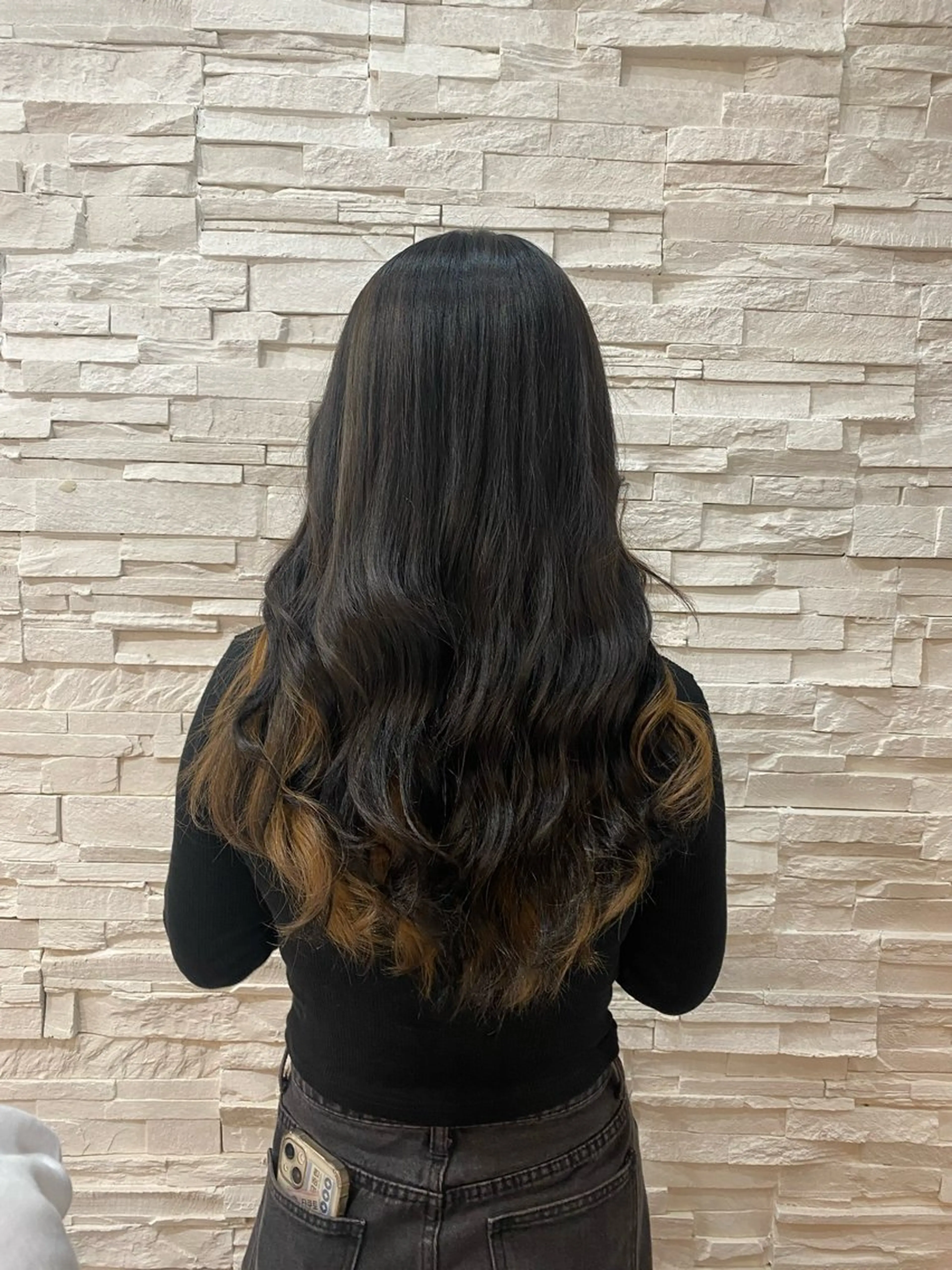 ロング カラー 齋藤 未来のヘアスタイル