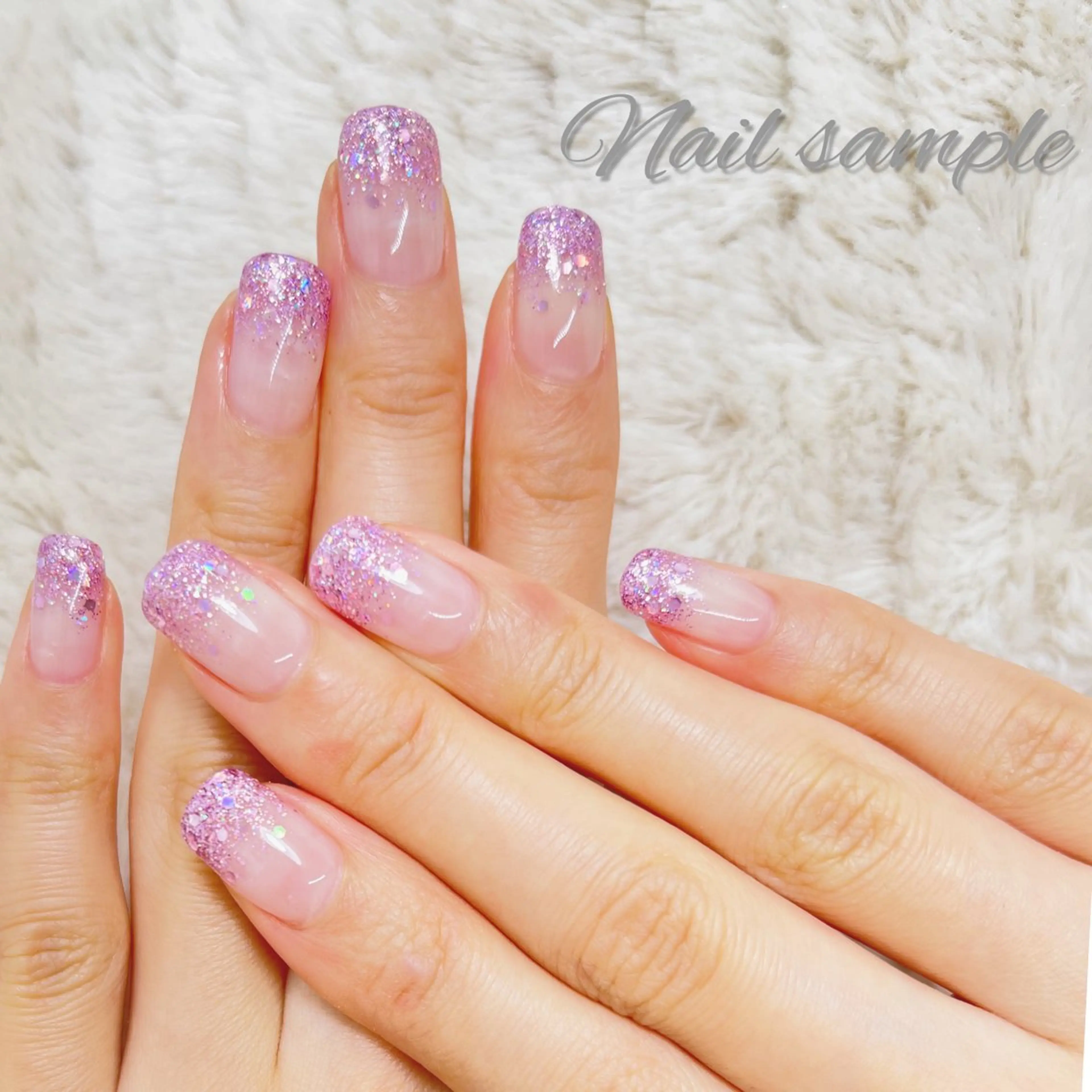 ラメグラデーション　オフ無しの写真