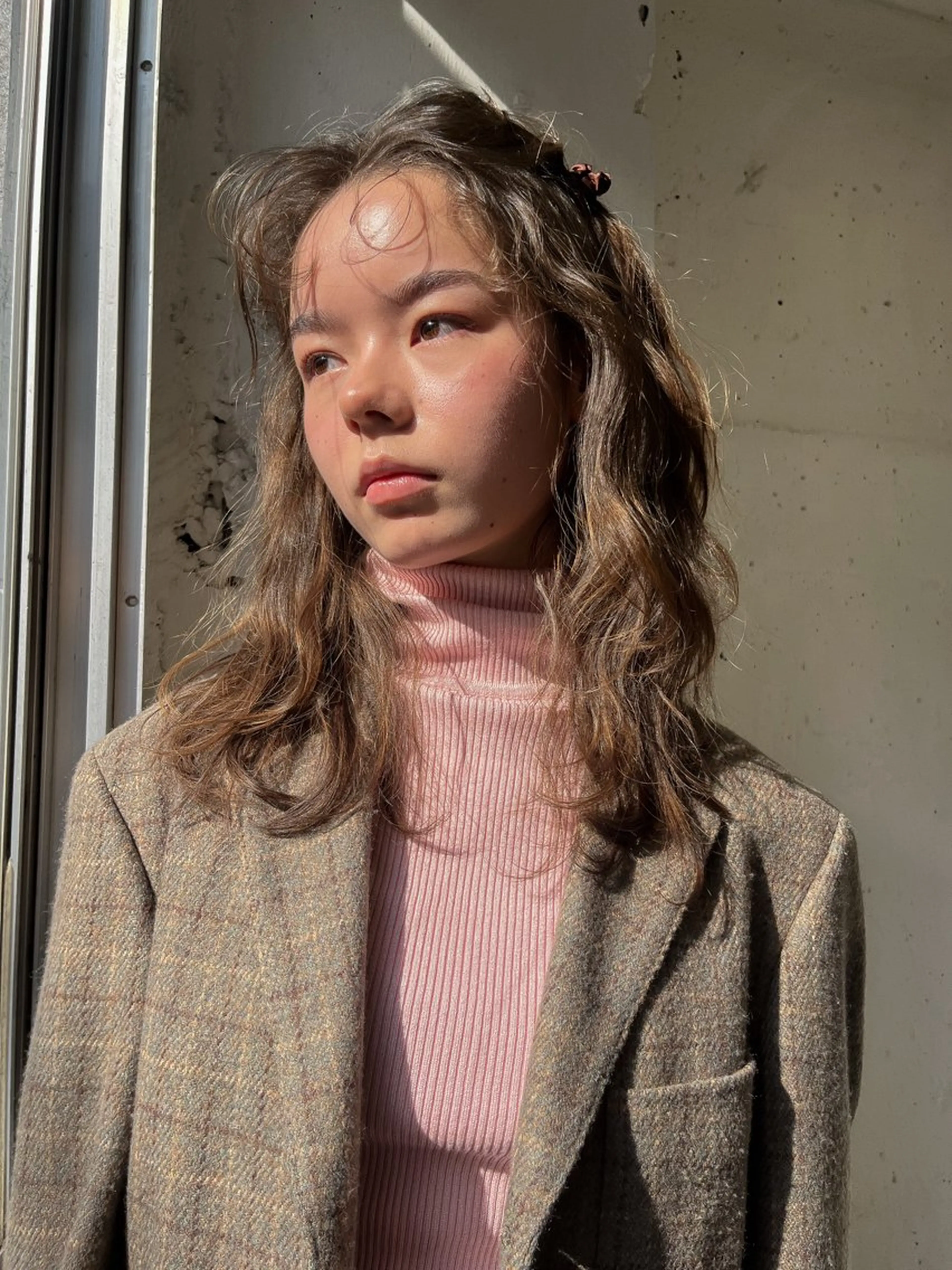 セミロング パーマ ✴︎UNU ✴︎モエカのヘアスタイル