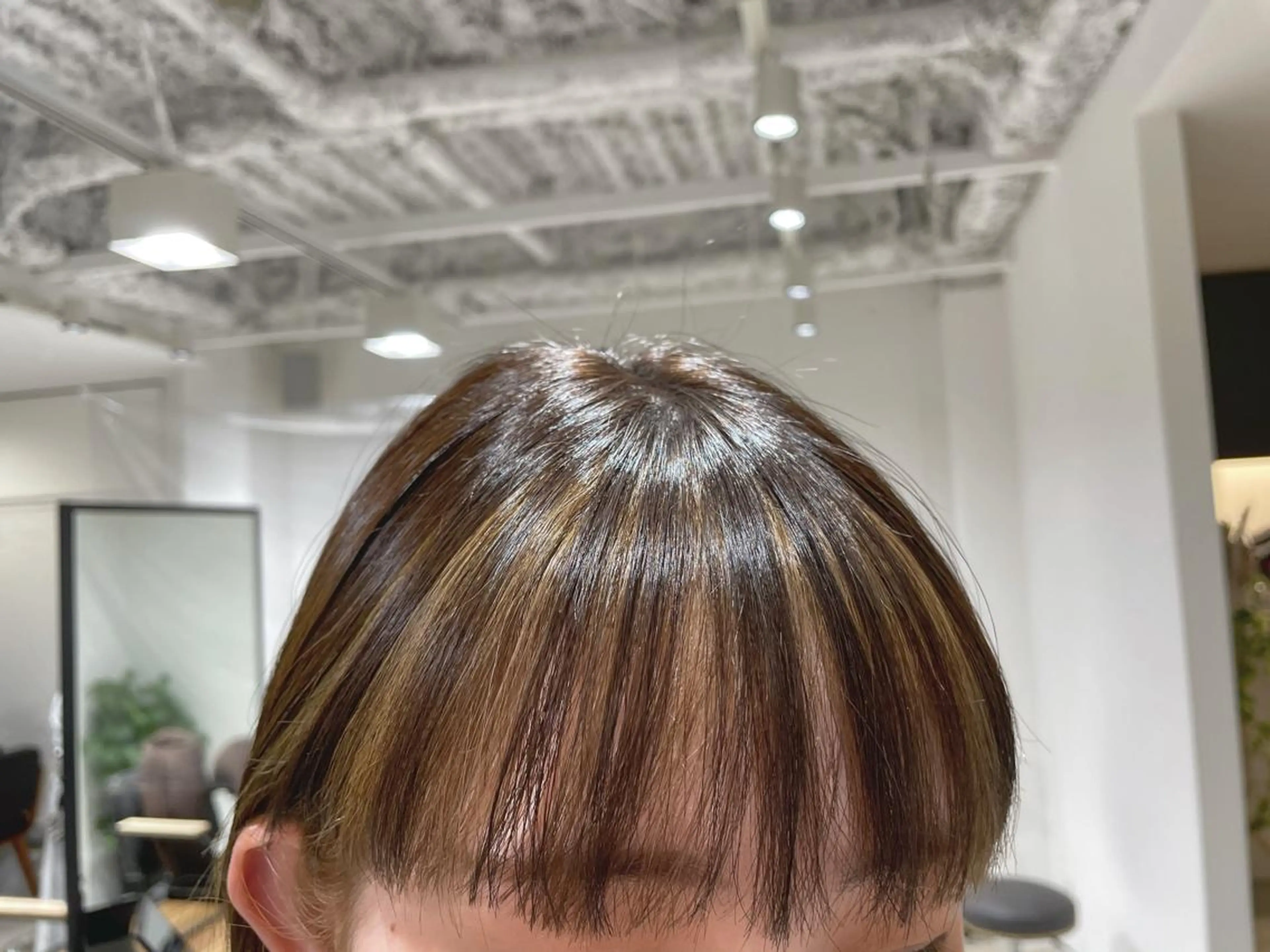 ショート カラー 暖色カラー🍊 ボブ🌿顔周りcutのヘアスタイル