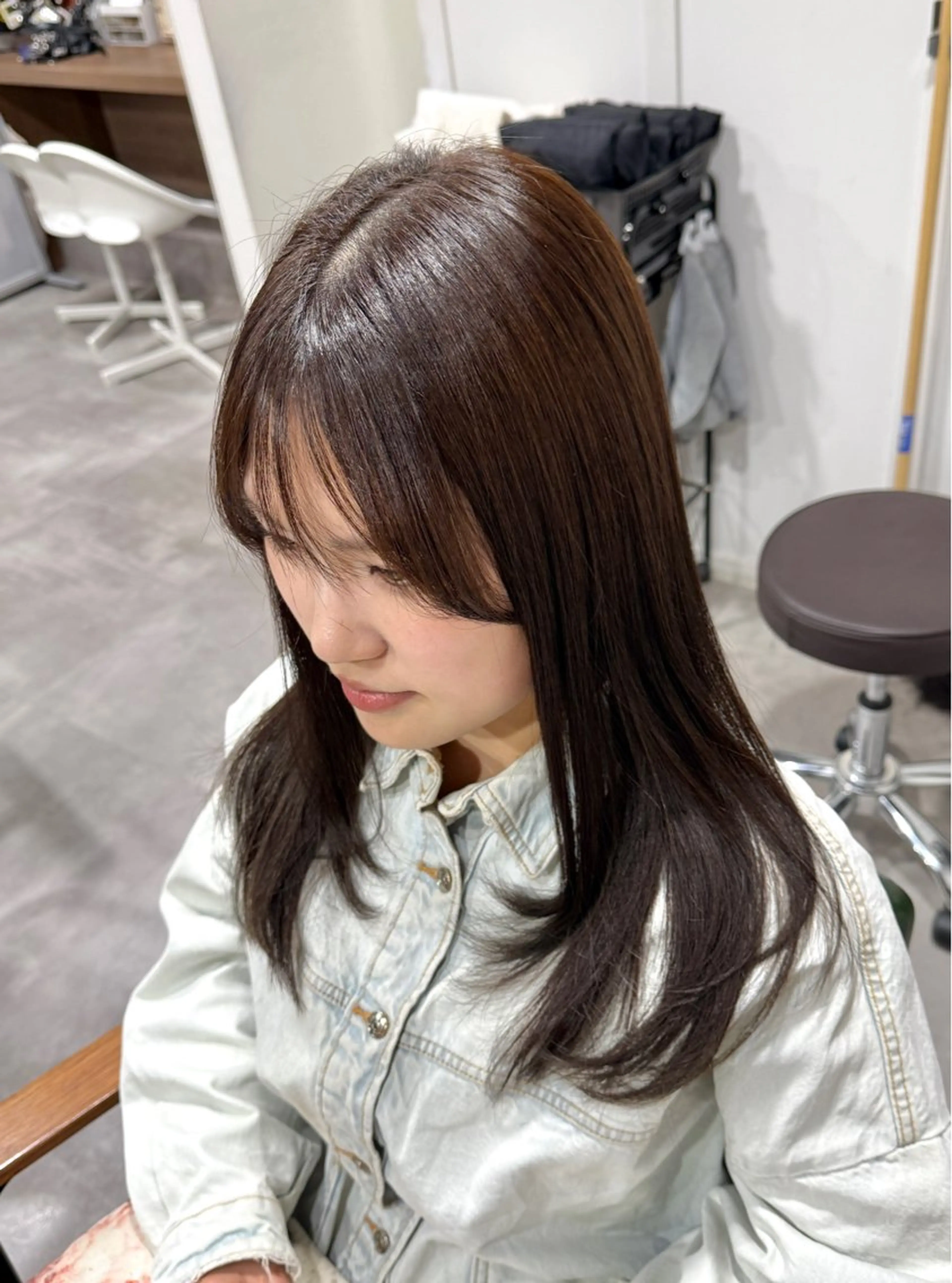 【🍑カット🍑】カット+AujuaリペアTR(シャンプーブロー込)の写真