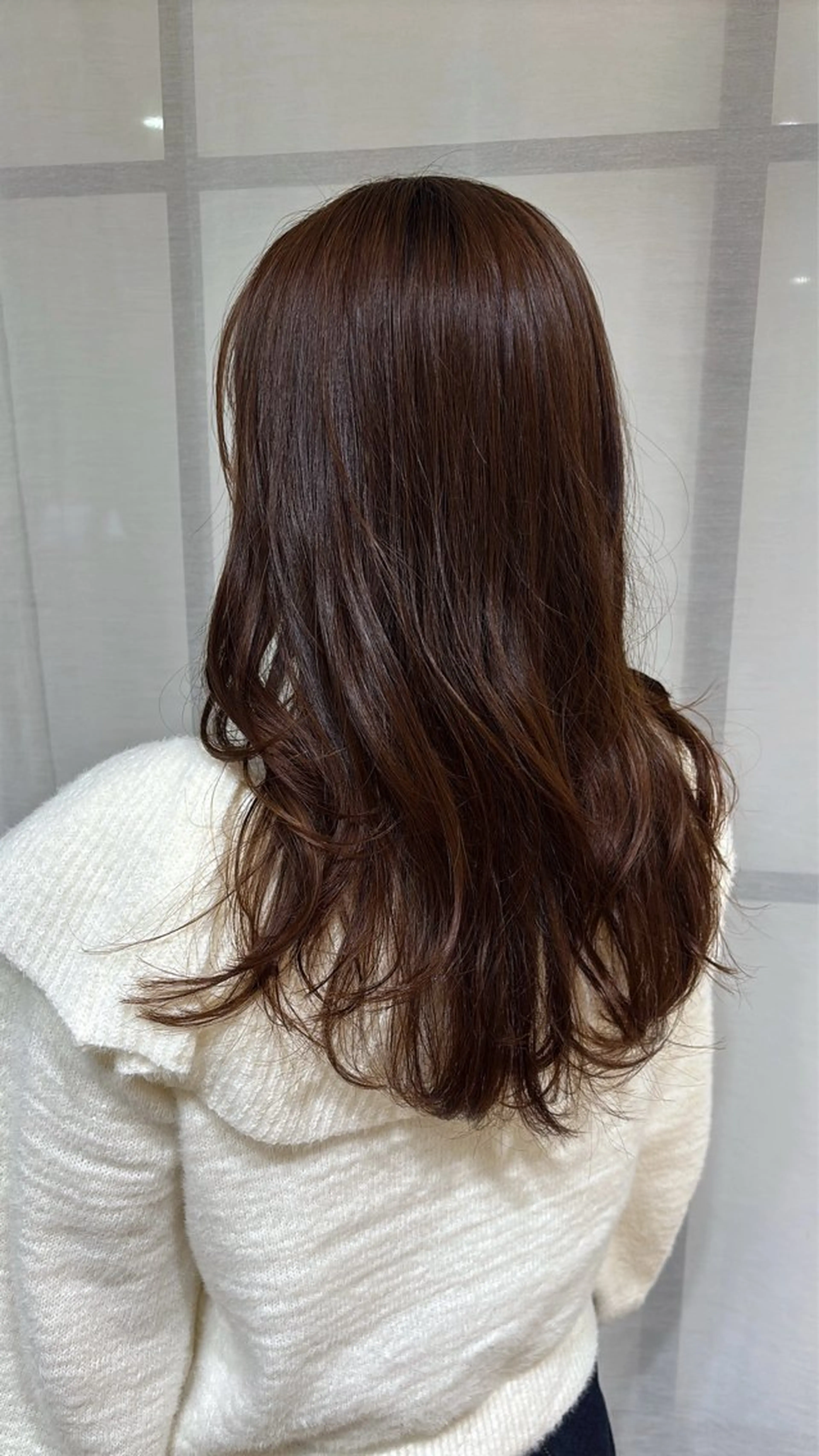 ロング レイヤーカット カット 梅田美容室/カット /Maoのヘアスタイル