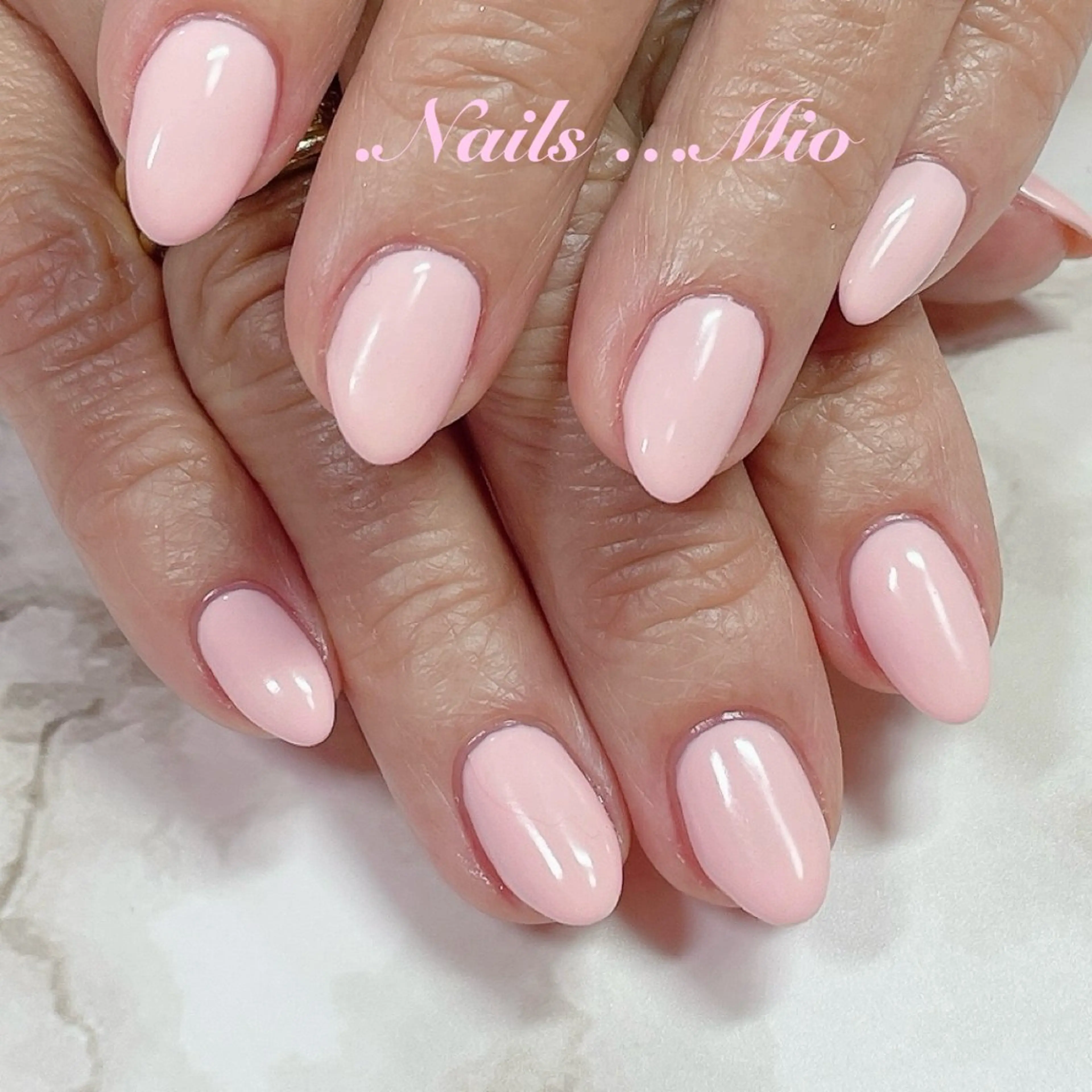 ネイル ジェルネイル ワンカラーネイル .Nails Mio 赤羽西ネイルサロンのネイルデザイン