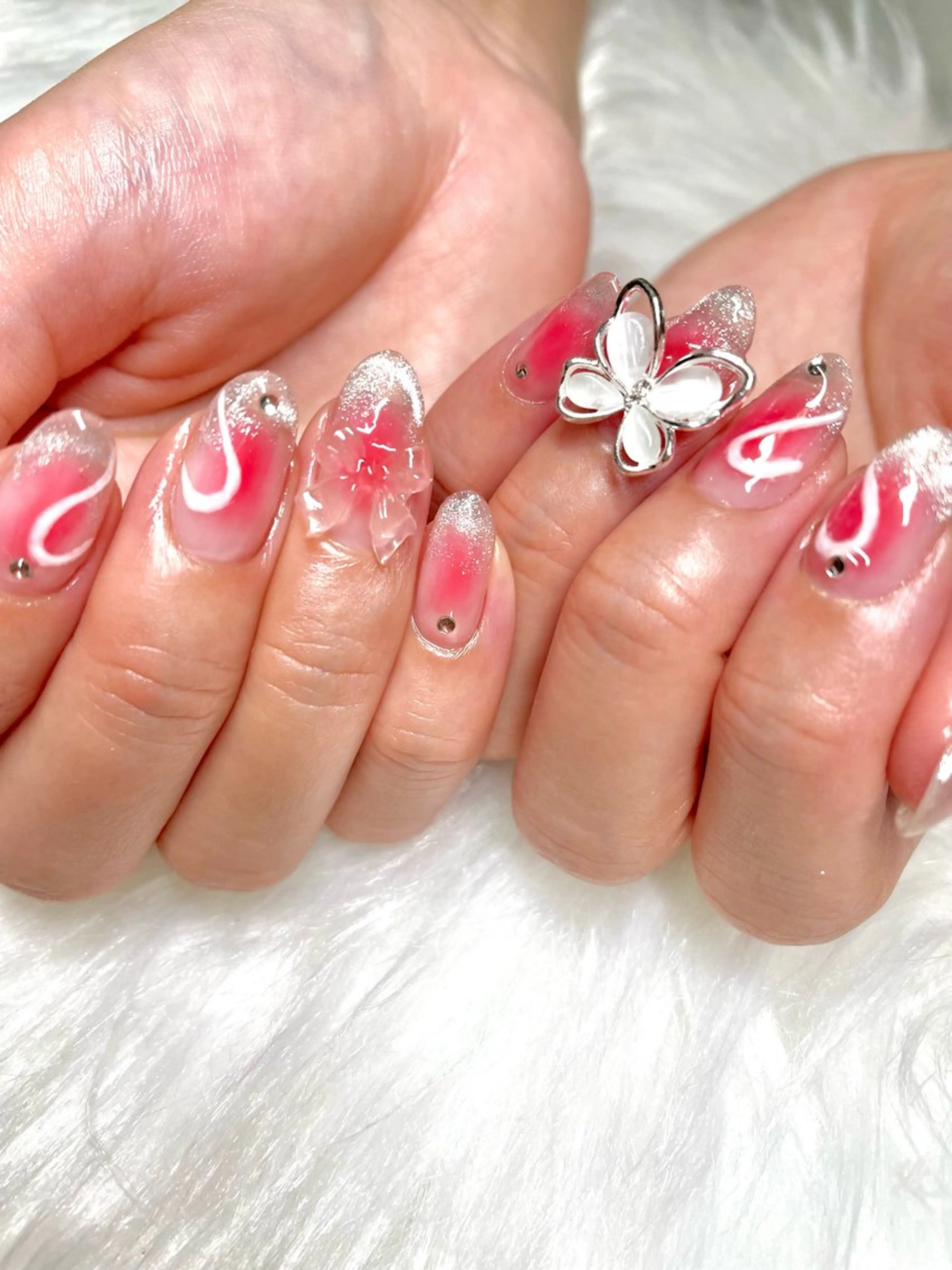 ネイル ハンドネイル Beauty salon 100＋大鳥居店所属・100＋大鳥居店 MIKAのネイルデザイン