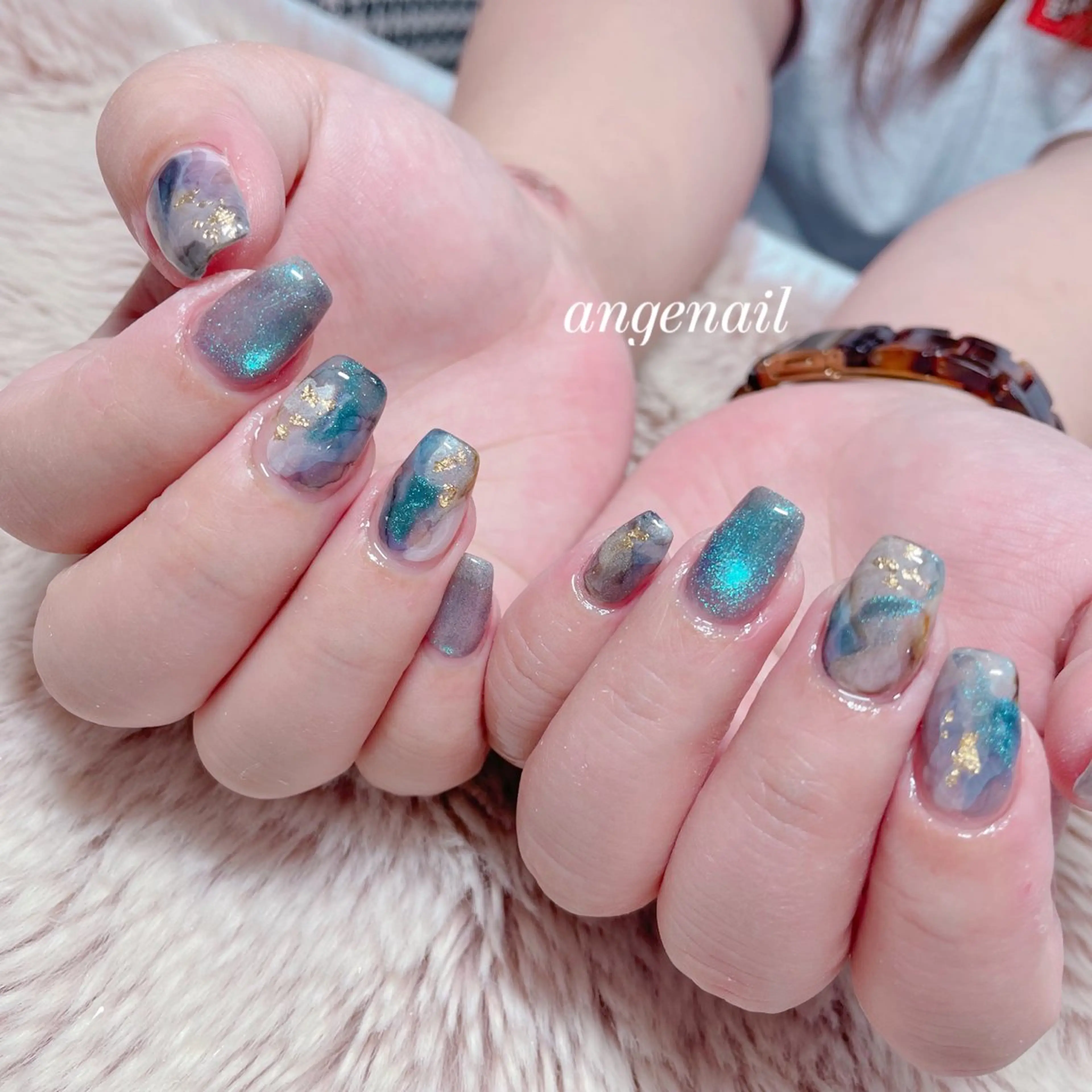 ネイル ハンドネイル オーナーネイリスト MAKIのネイルデザイン