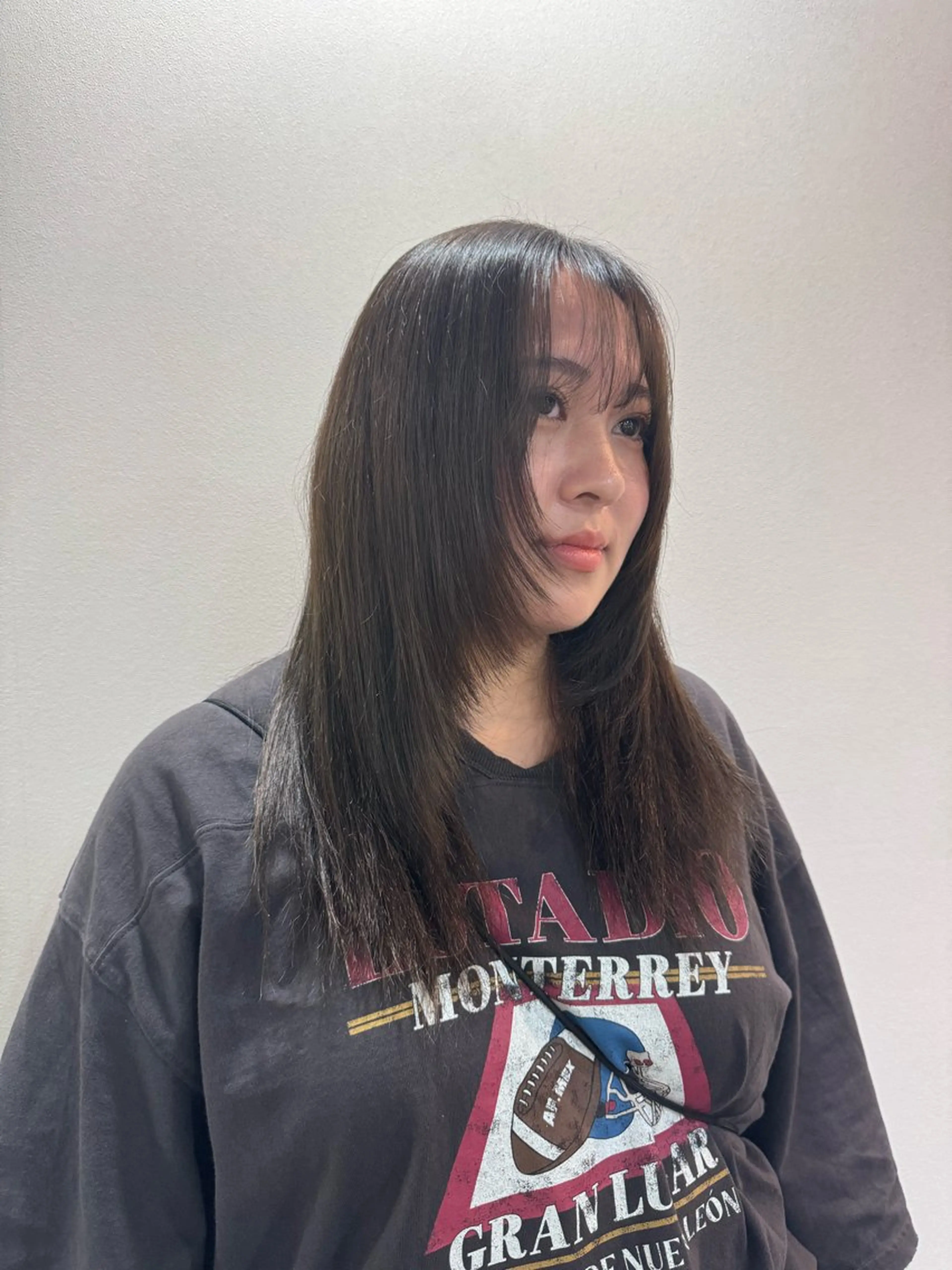 ロング カラー カーリーパーマ/ 透明ｶﾗｰ/MIKUのヘアスタイル