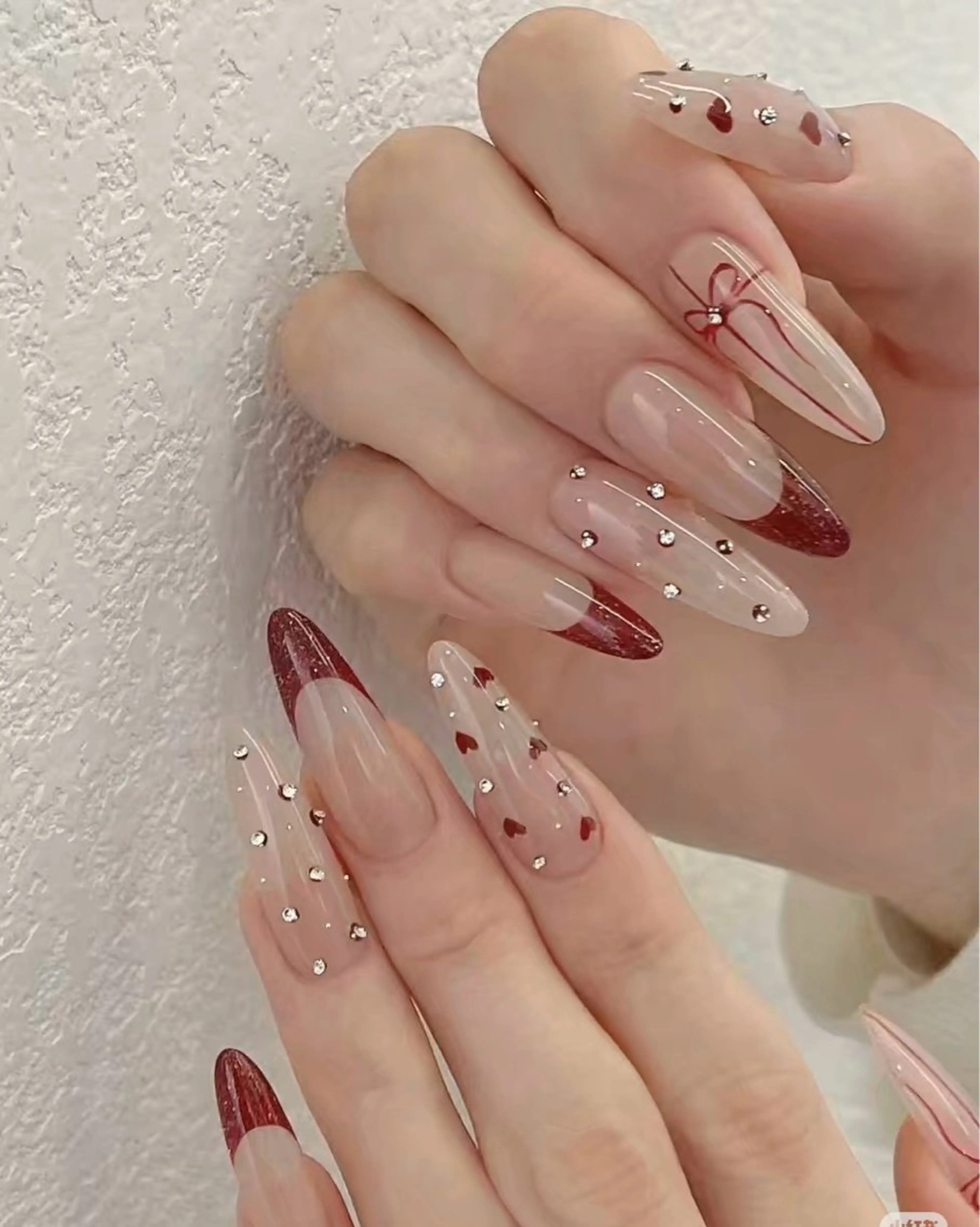 スカルプ長さだし持ち込みアートやり放題の写真