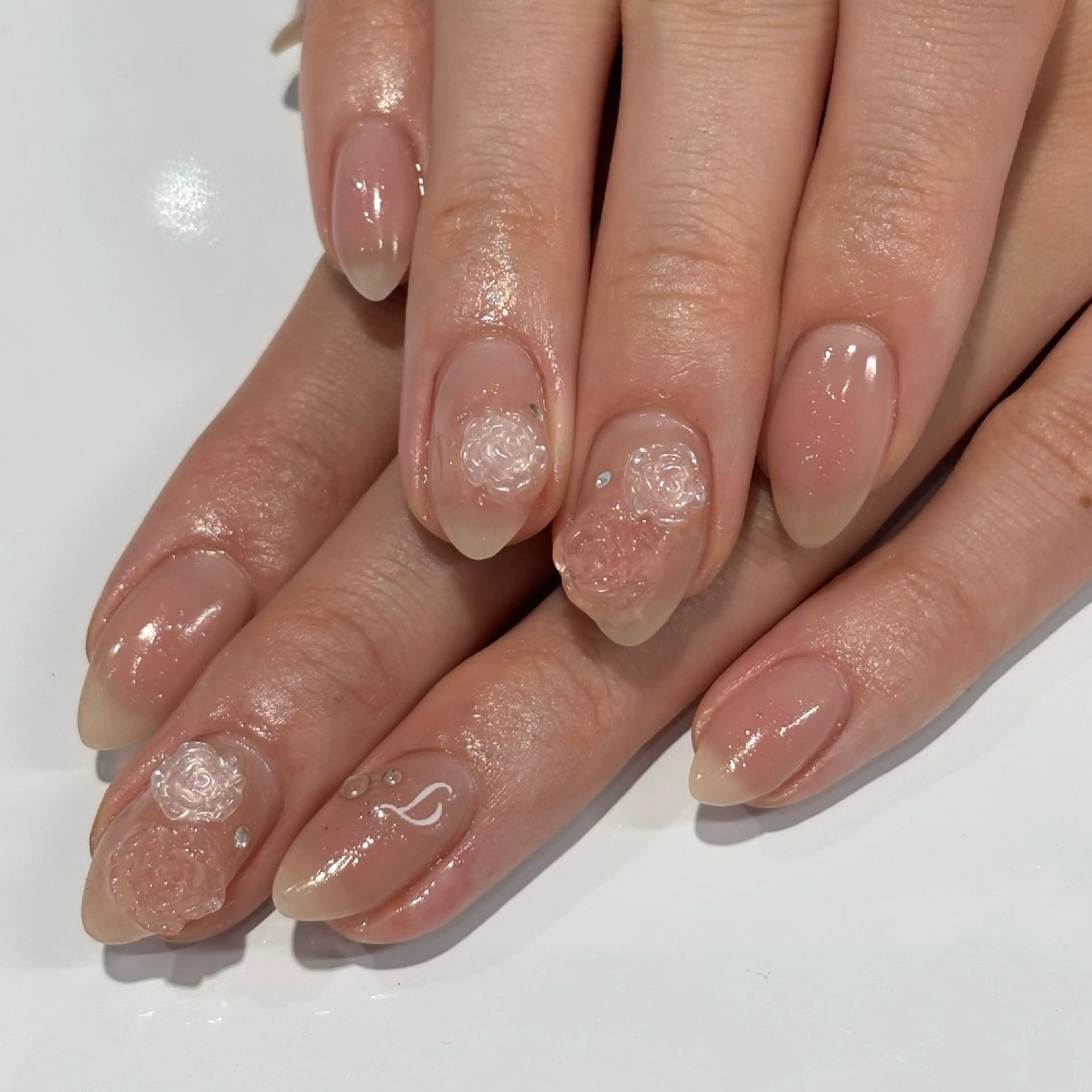 ネイル チークネイル モデル様募集中♡ Kokomi🍮のネイルデザイン