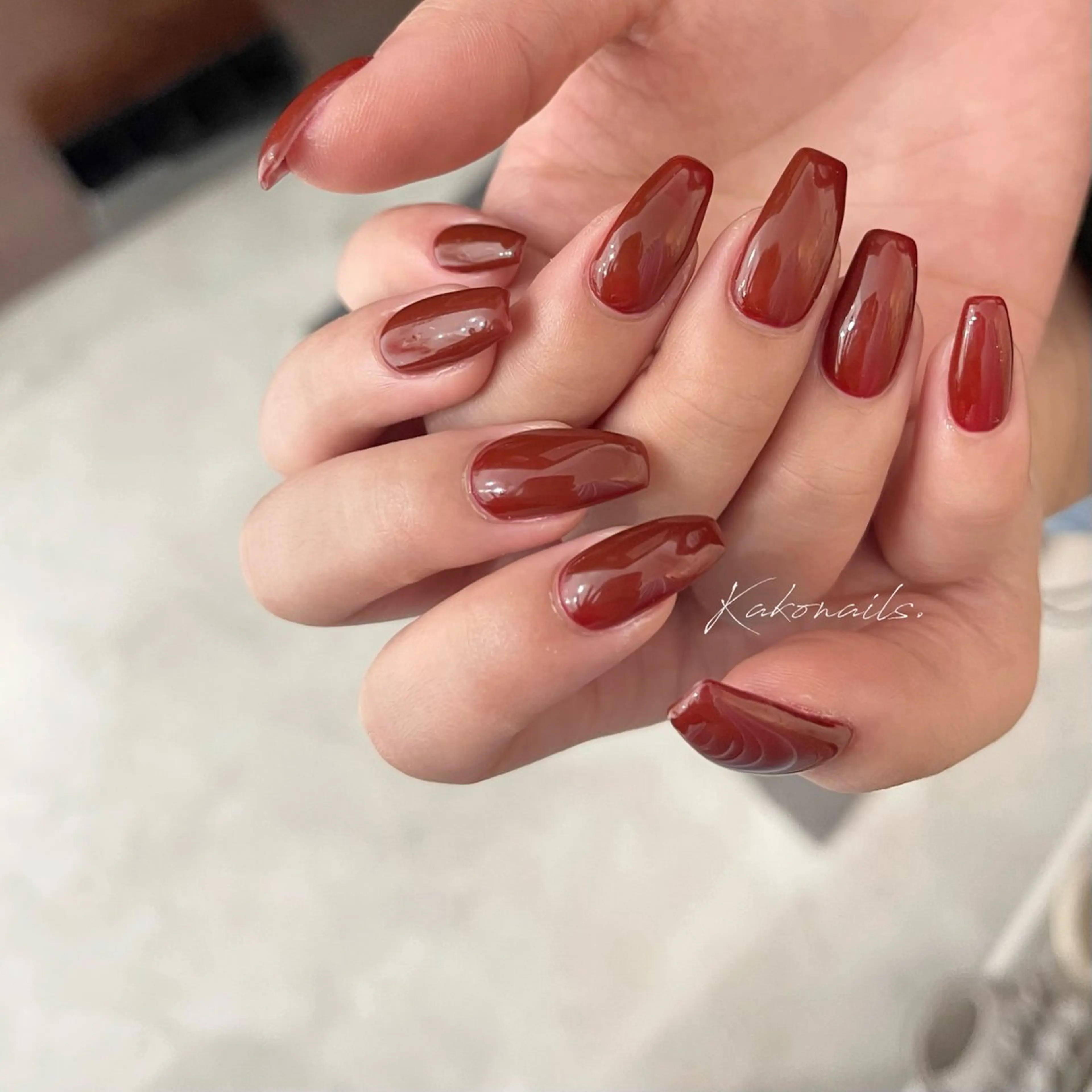 ネイル ハンドネイル KAKO momo京橋のネイルデザイン