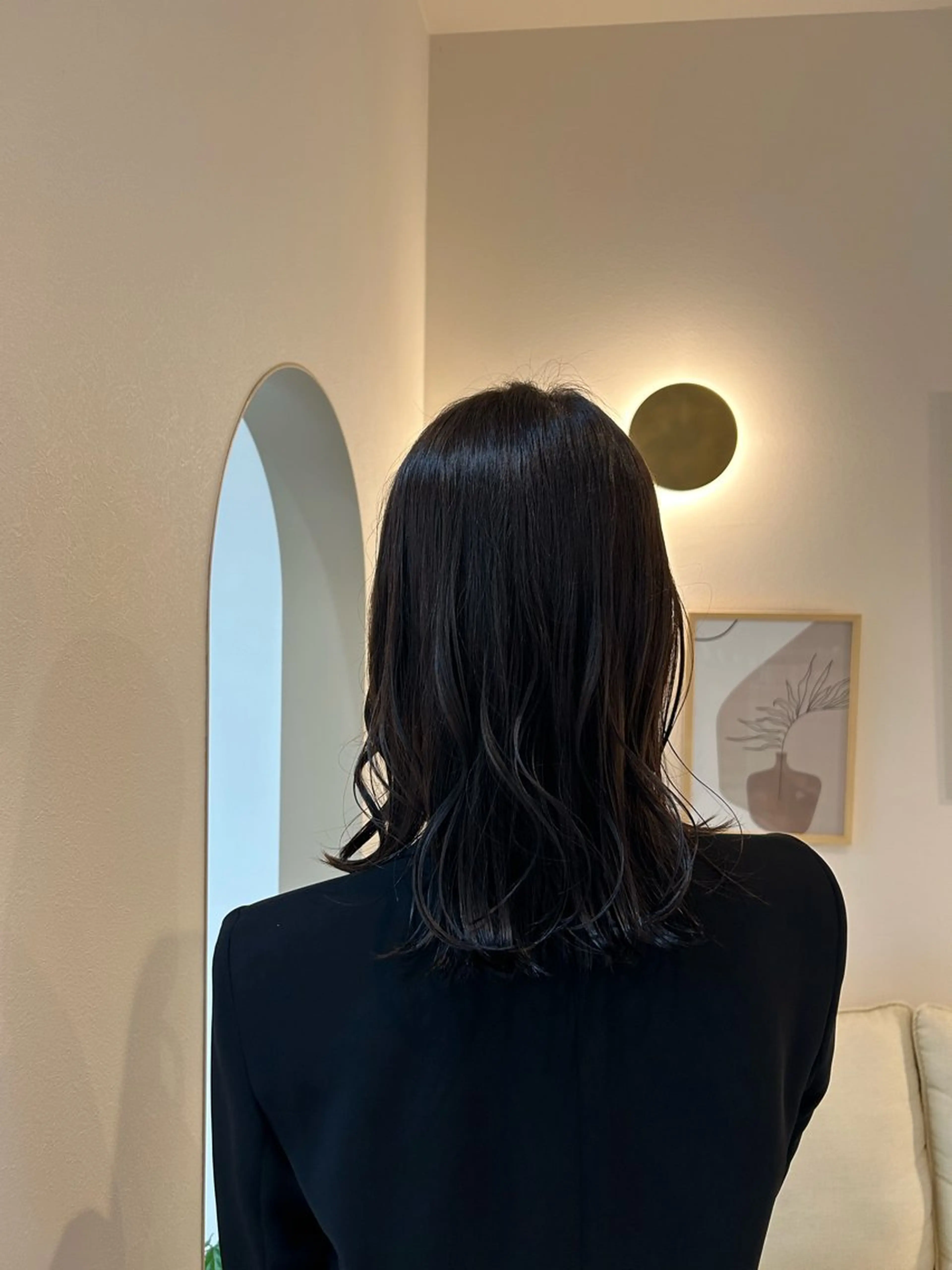 ミディアム LUVISM 神田こころのヘアスタイル