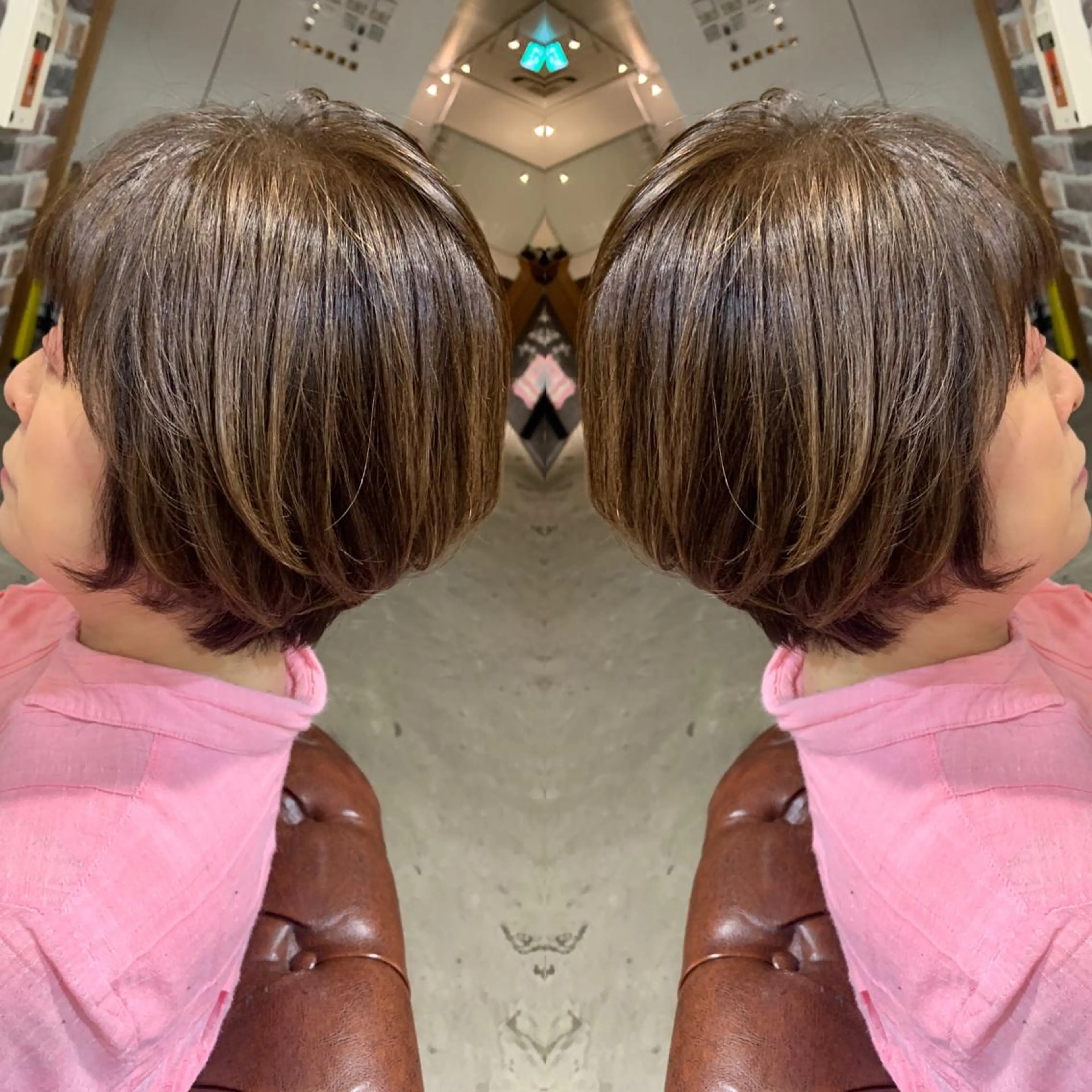 ショート カラー ショートボブ ボブ ショートヘア ショート🌼パーマ 本間正子のヘアスタイル