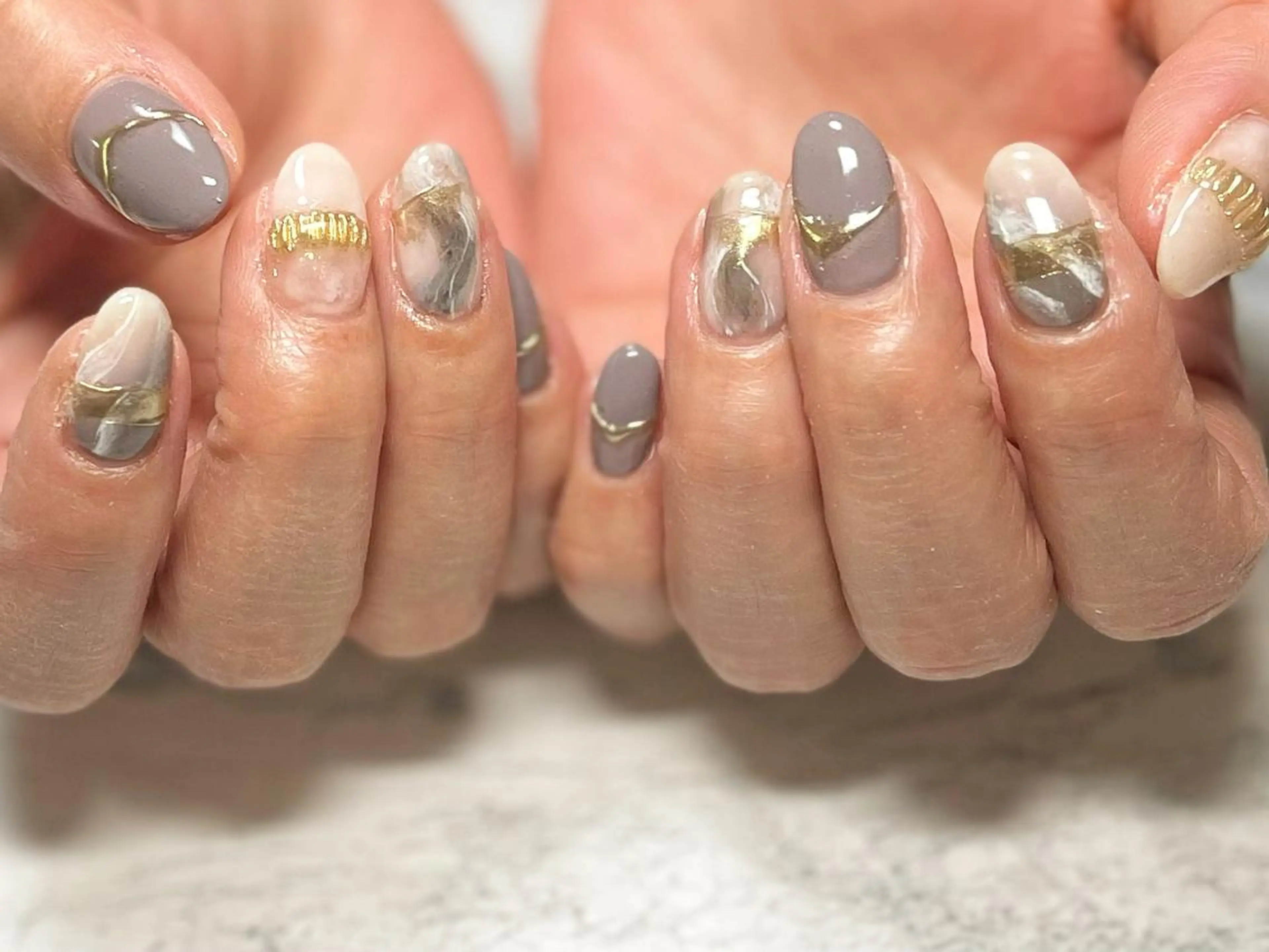ネイル フットネイル ニュアンスネイル シンプルネイル 春ネイル 夏ネイル ネイル フフラ所属・nail fufla ♡yamane♡のネイルデザイン
