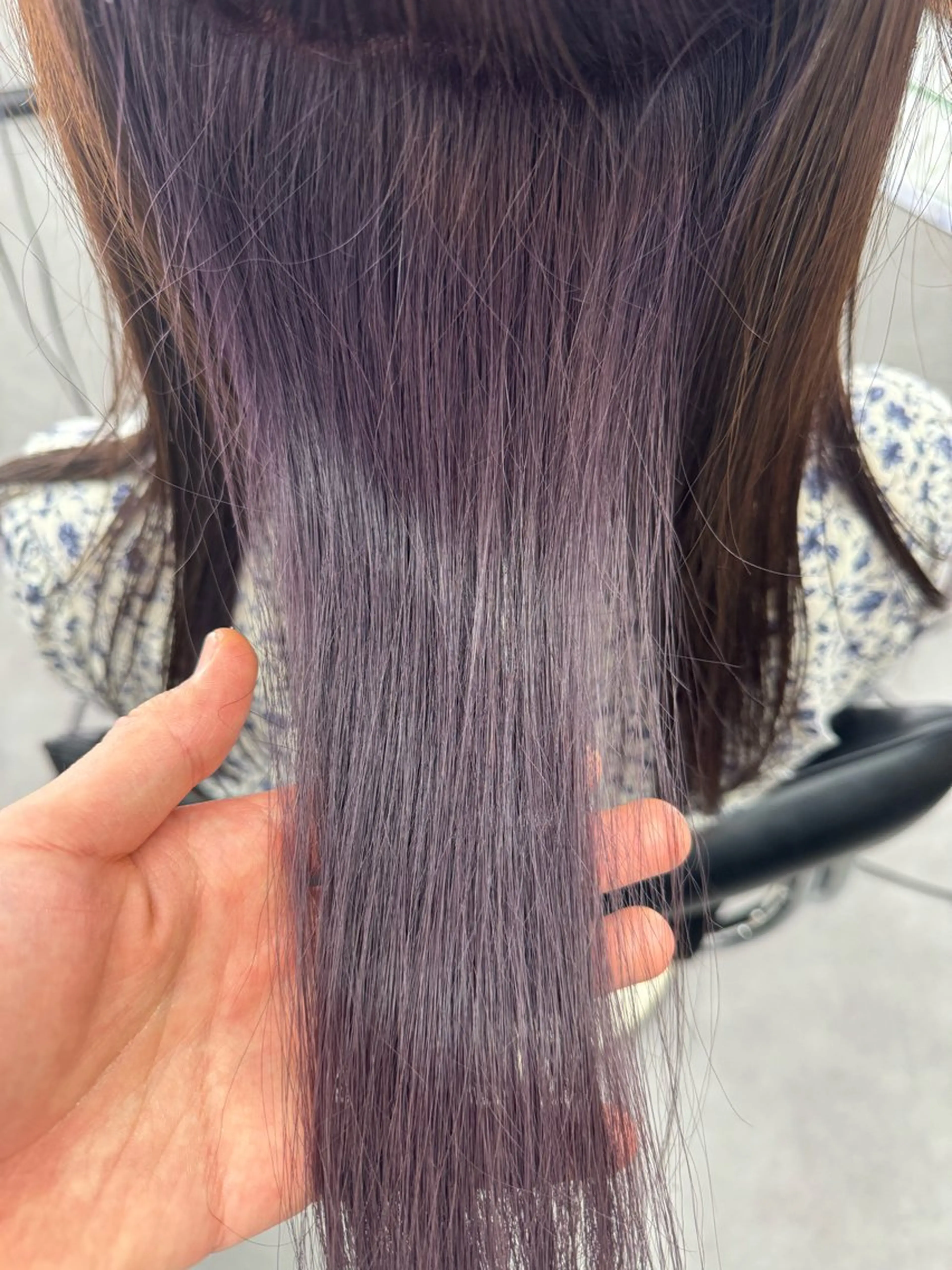 【新規限定】カット+インナーケアブリーチ+カラー+髪質改善トリートメントの写真