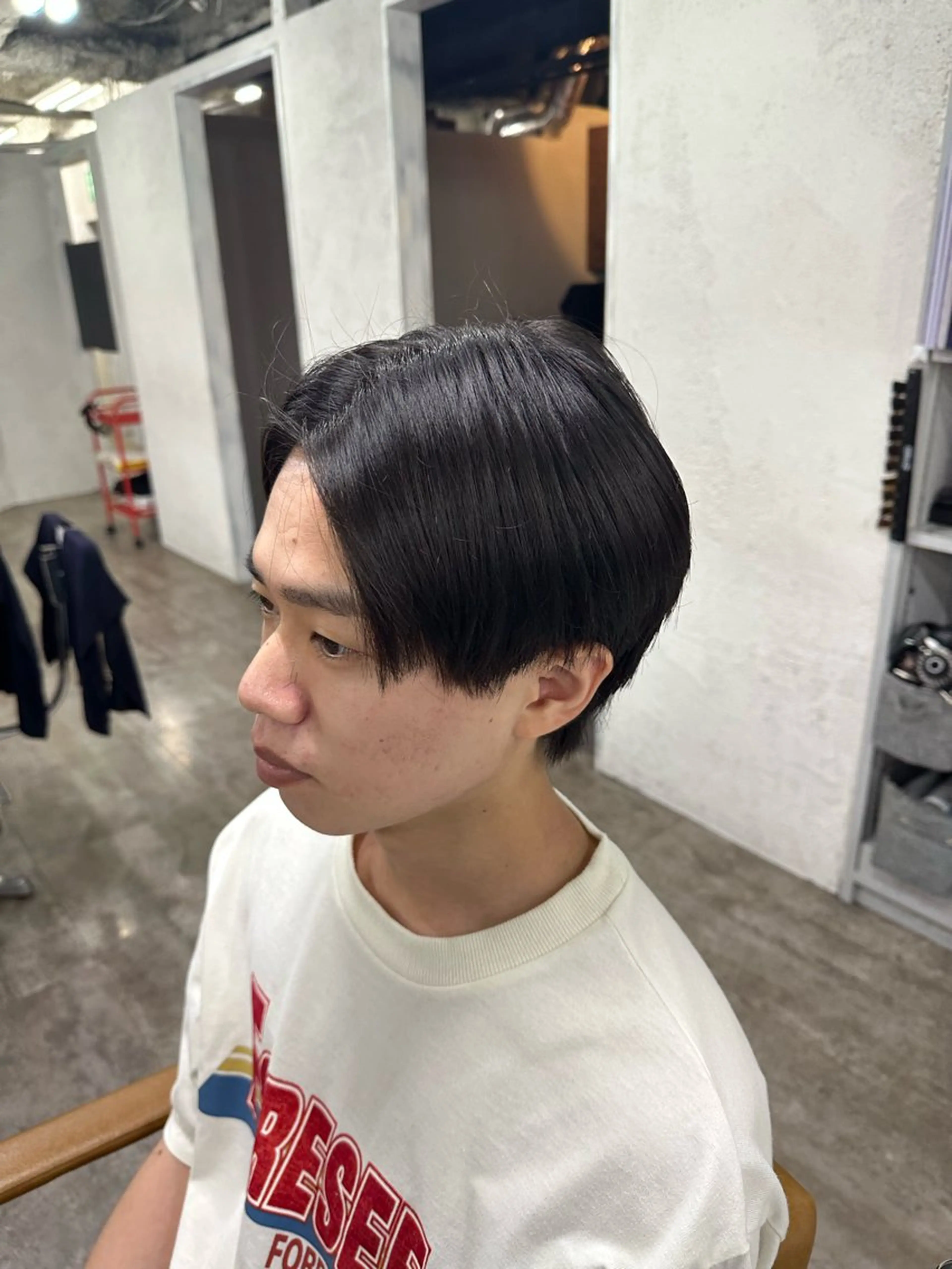 ☔️メンズカット+縮毛矯正☔️+トリートメント付き✨✨の写真