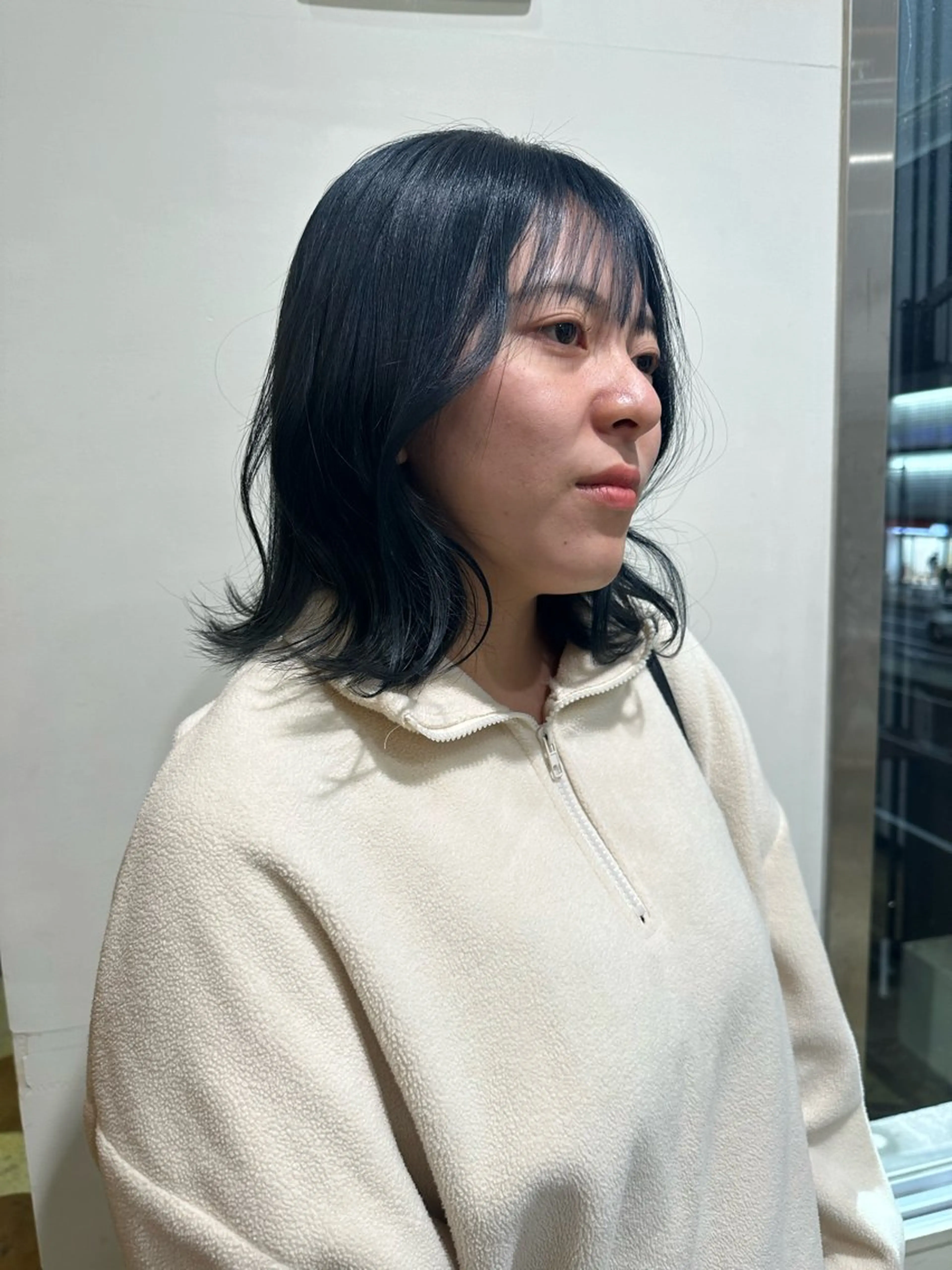 ミディアム カラー 大須/パーマモデル 木場 健斗🌳のヘアスタイル