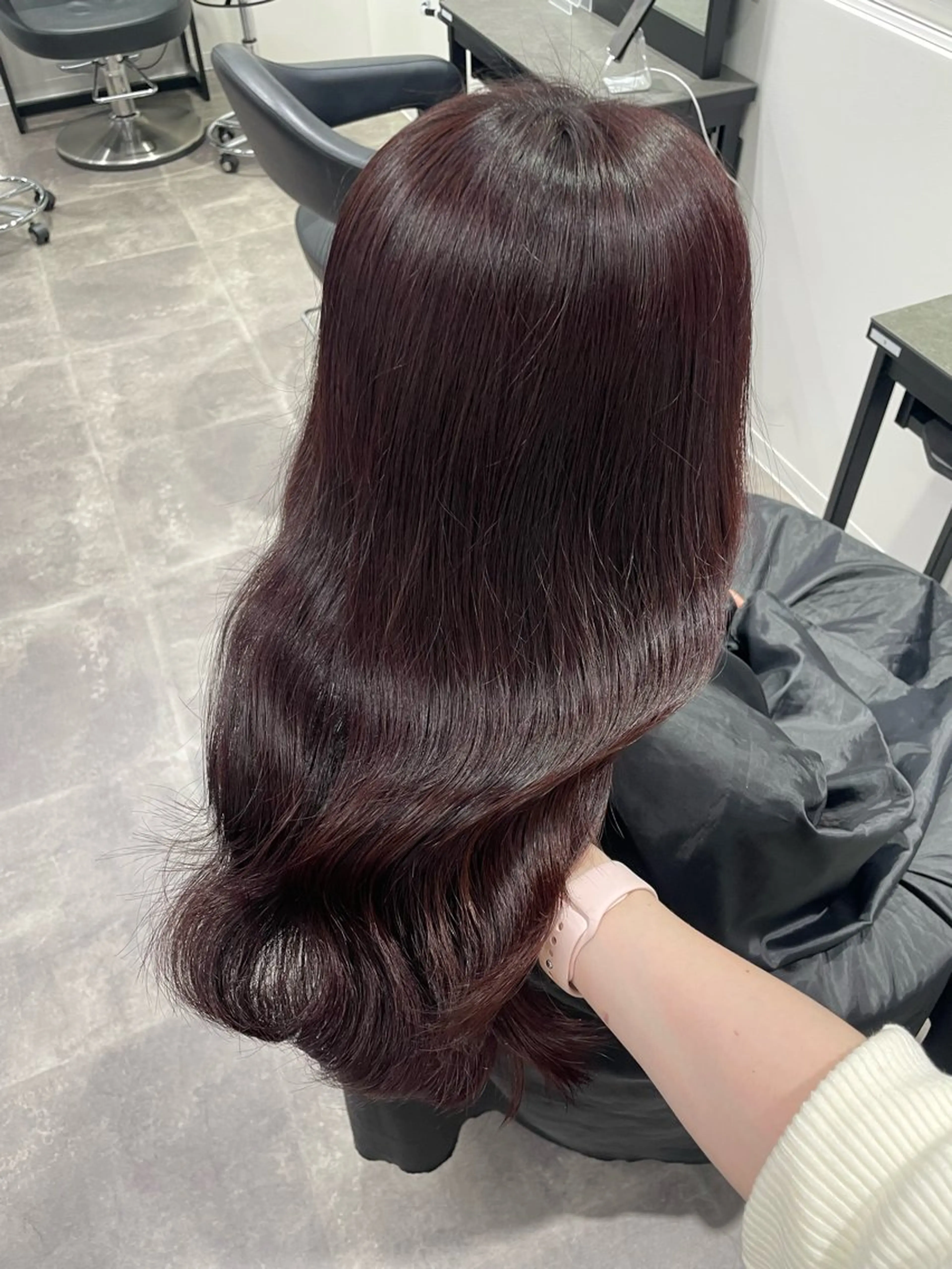 ロング カラー 🎀暖色/ラベンダー /paru🤍のヘアスタイル