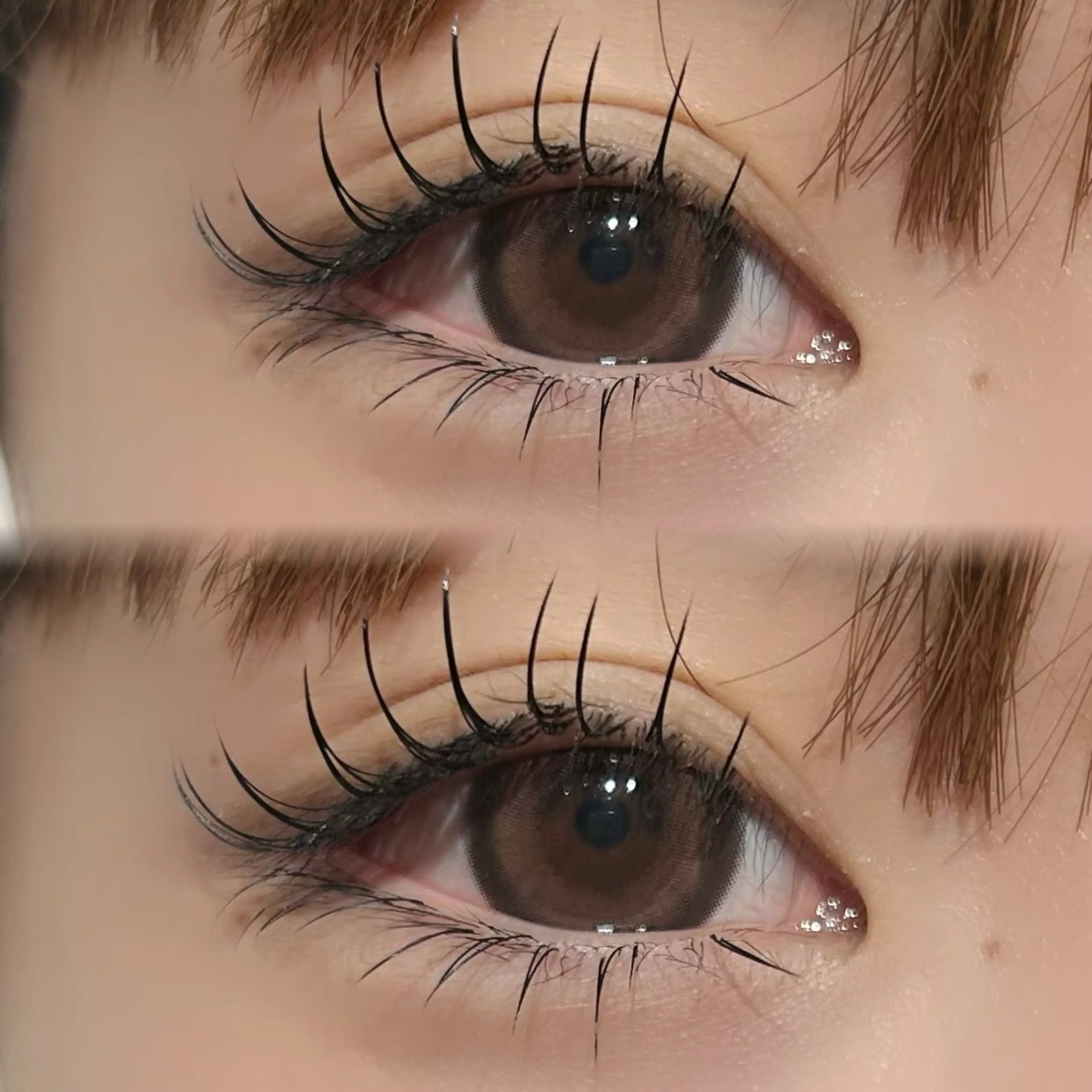 マツエク・マツパ フラットラッシュ マツエク CreBiA かえで❤️❤️のマツエク・マツパデザイン