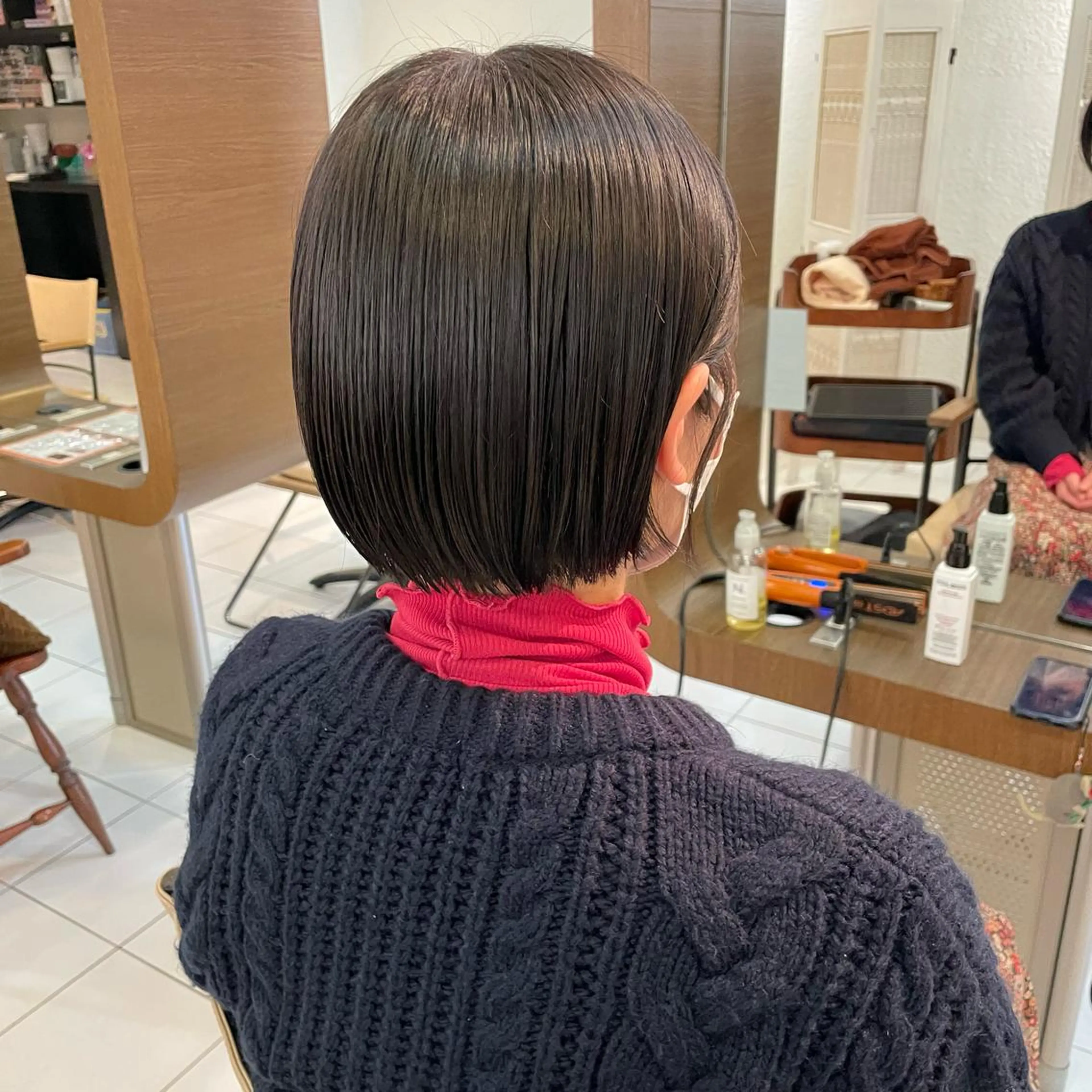 ショート ボブ 透明感カラー/ 寺田千雅子のヘアスタイル