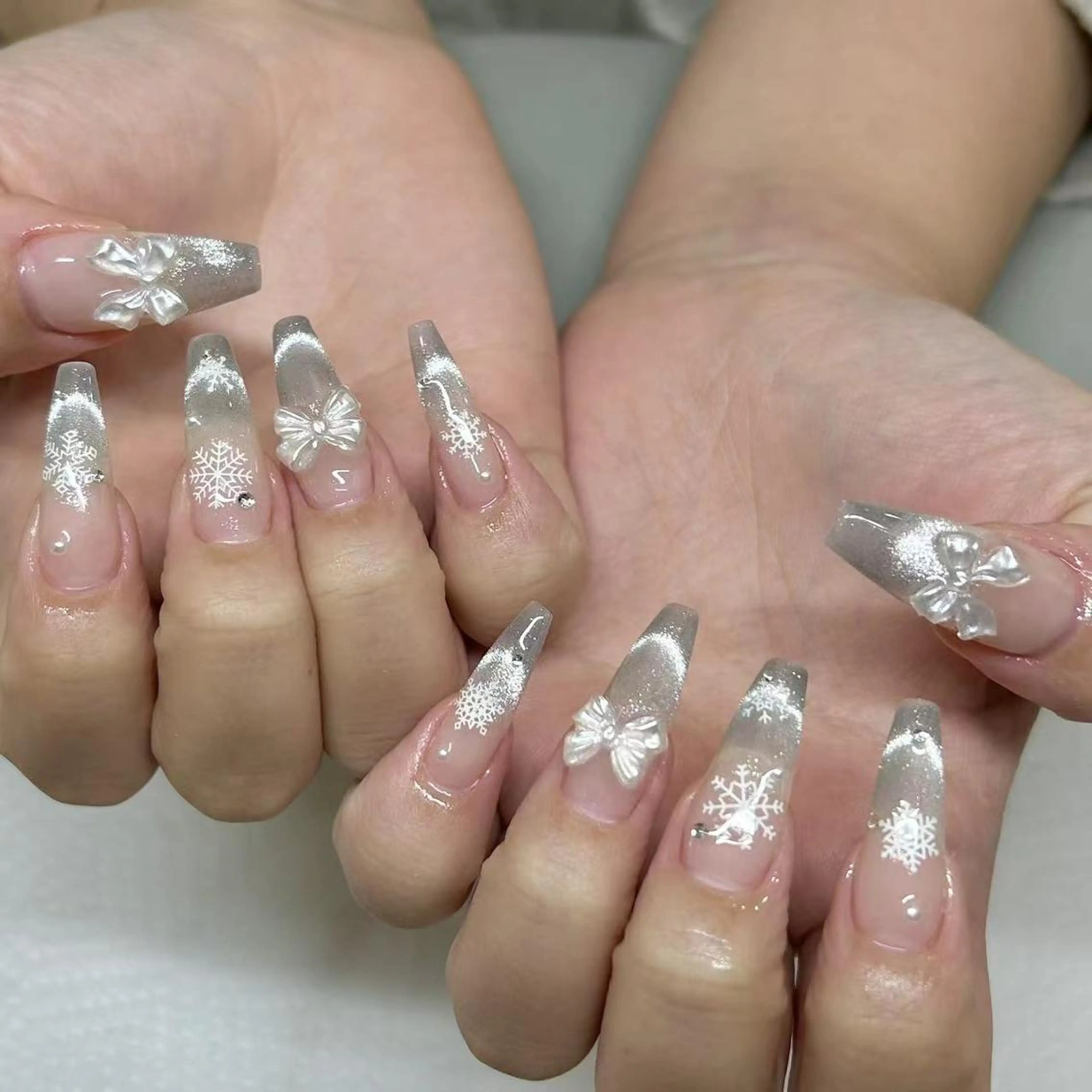 ネイル 長さ出し フレンチネイル ジェルネイル マグネットネイル 持ち込み ハンドネイル ハンドケア The  Nail 新大久保店のその他イメージ