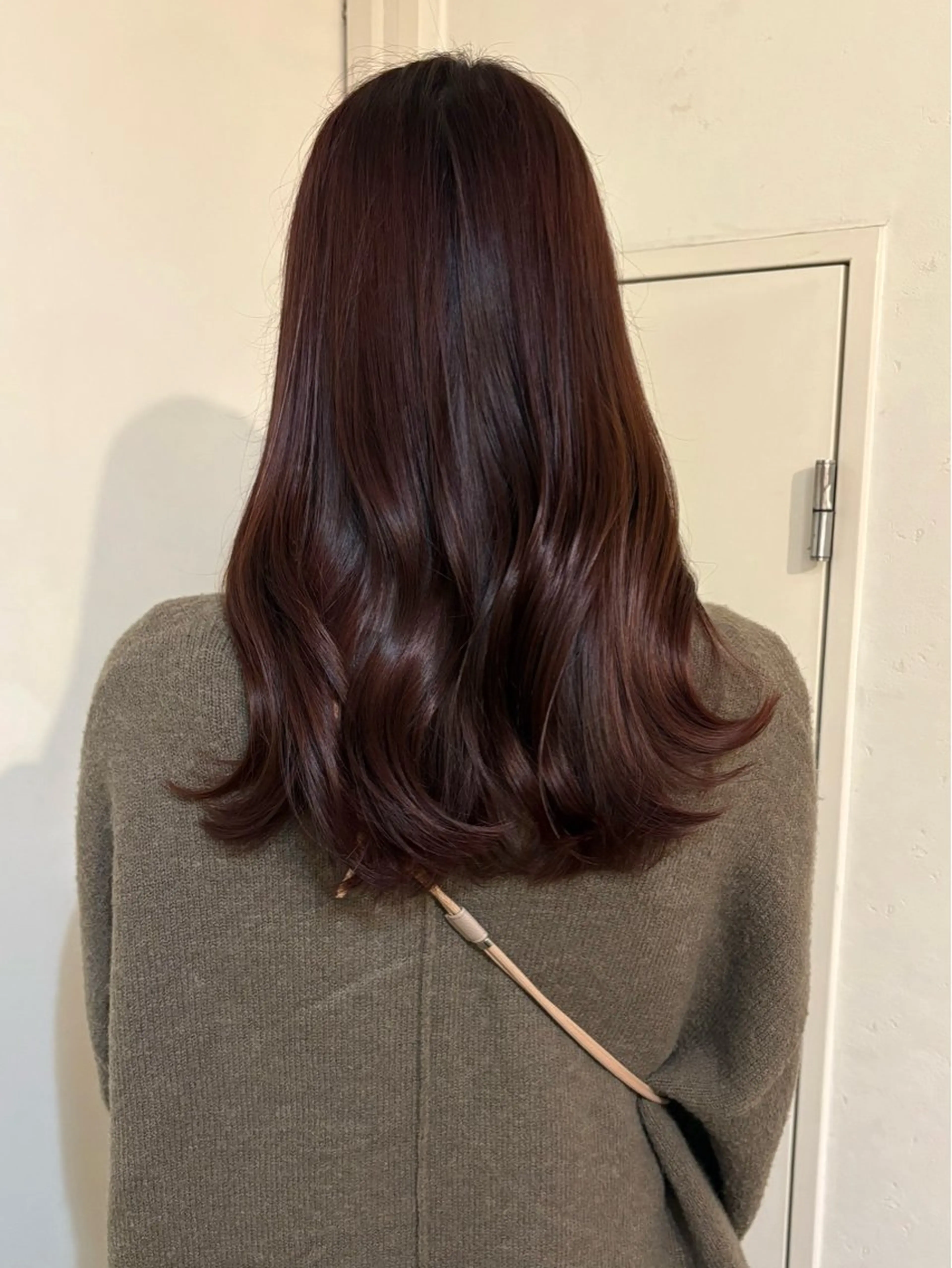 セミロング カラー 大阪/梅田すぐ /パーマ落とし専門店のヘアスタイル