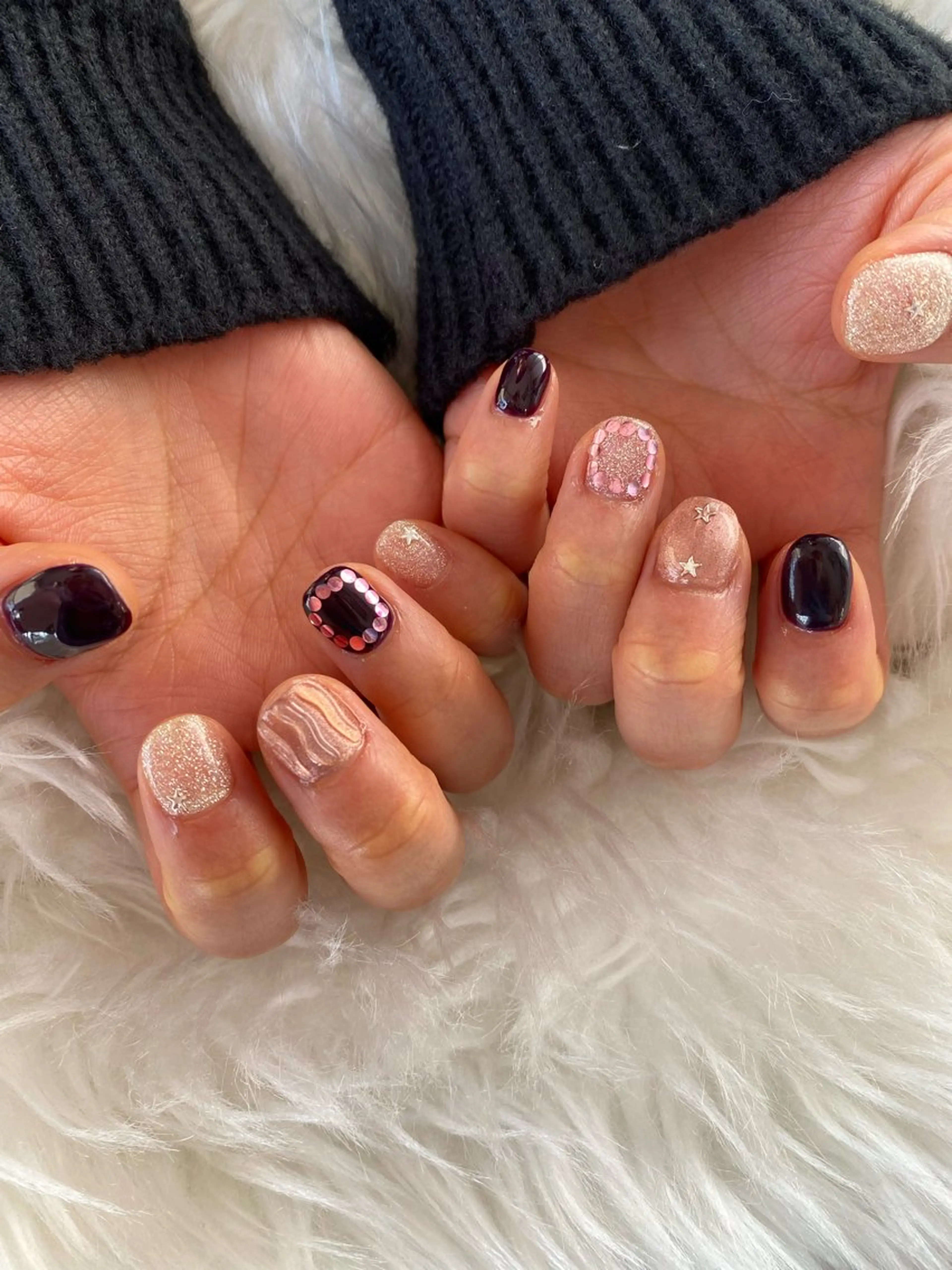 ネイル ハンドネイル private nail salon   crystal ⭐︎ color所属・crystal ⭐︎ colorのネイルデザイン