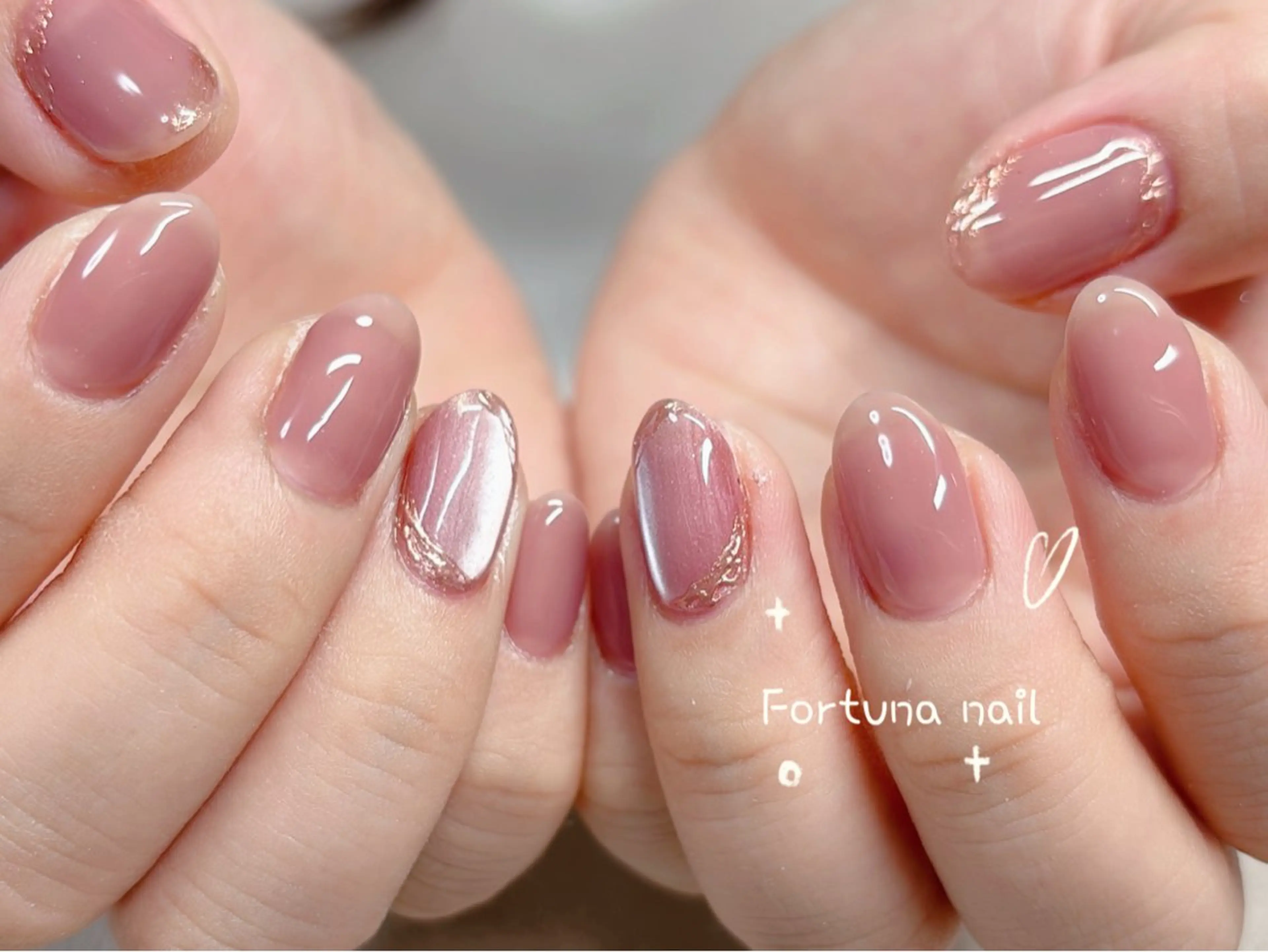 ネイル ハンドネイル Nail •Head スパFortunaのネイルデザイン