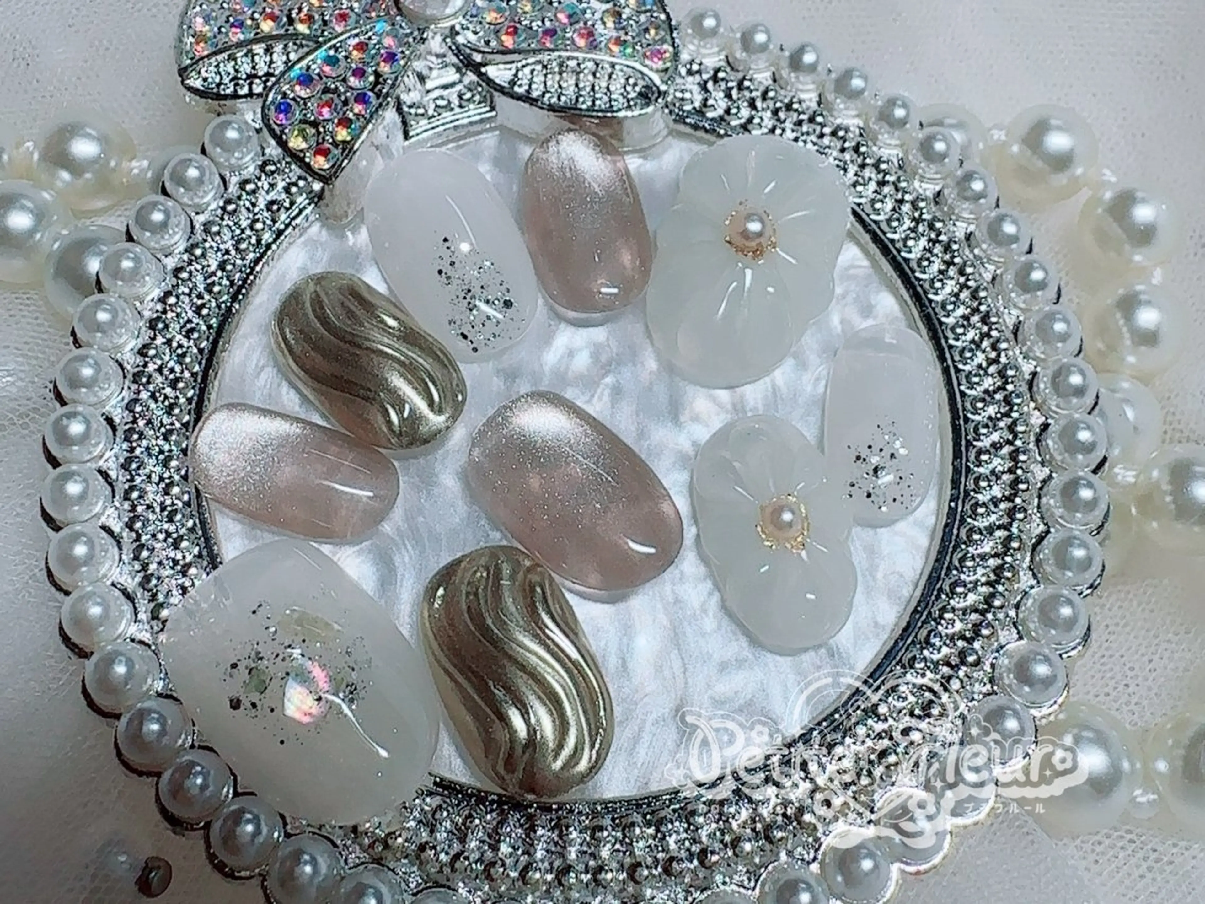 ネイル その他(ネイル) ❁⃘*。Petite fleur❁⃘*りさのネイルデザイン