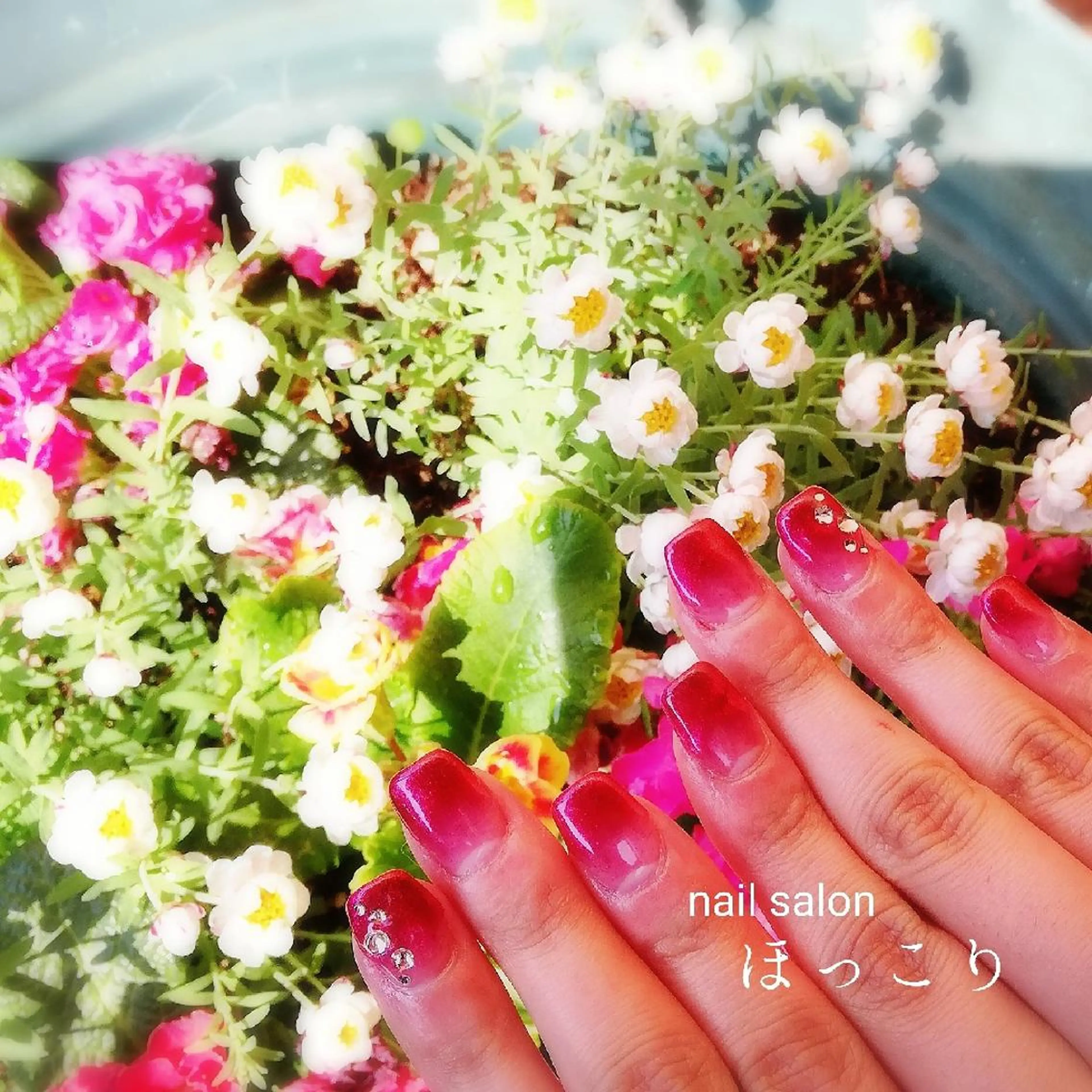ネイル アートネイル 長さ出し ジェルネイル スカルプネイル ネイルサロンほっこり kanaのネイルデザイン