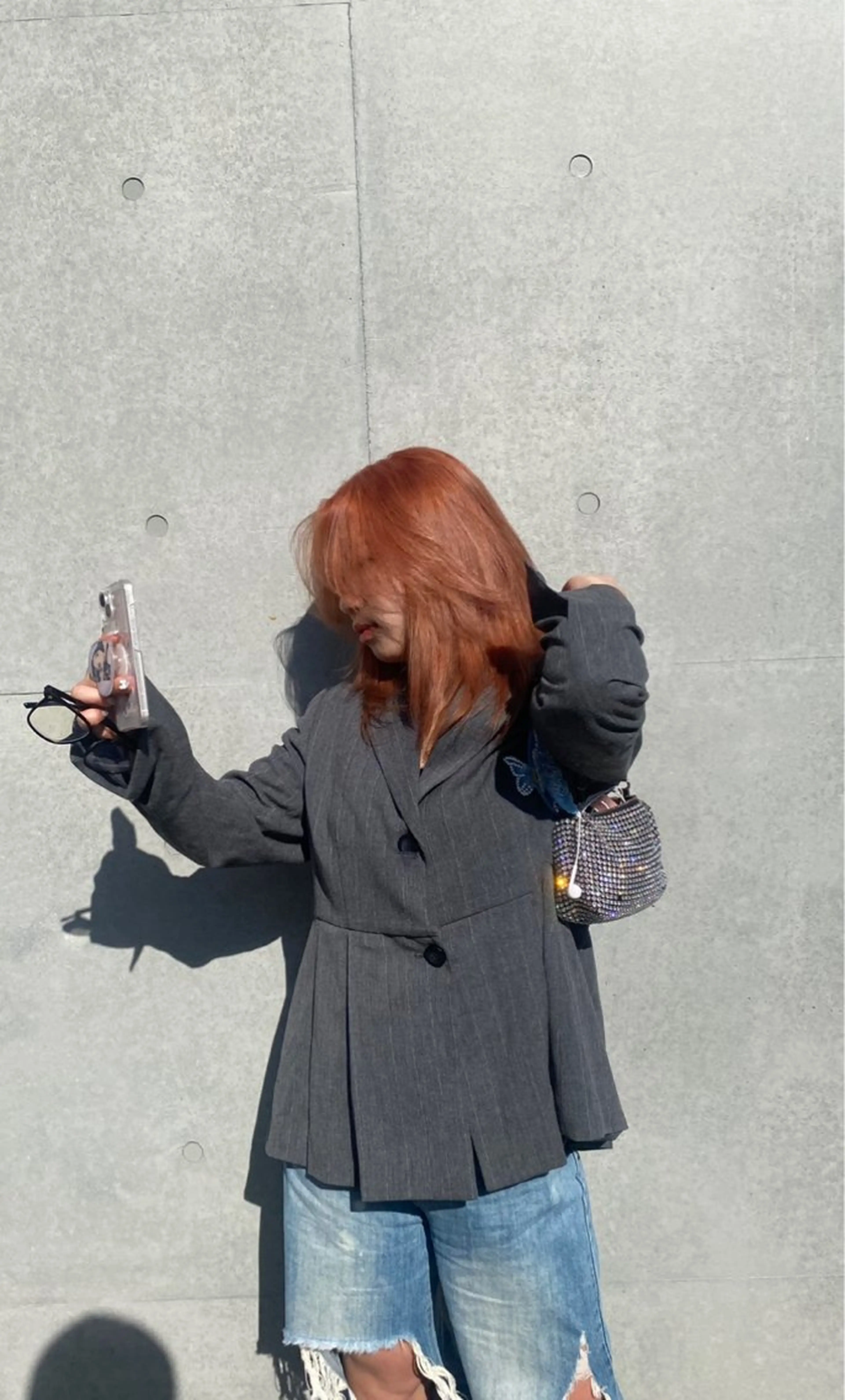 【🎀minimo限定🎀】ケアブリーチ➕イルミナorアルティストカラー➕TOKIOトリートメント　艶間抜群韓国ヘア🤍の写真