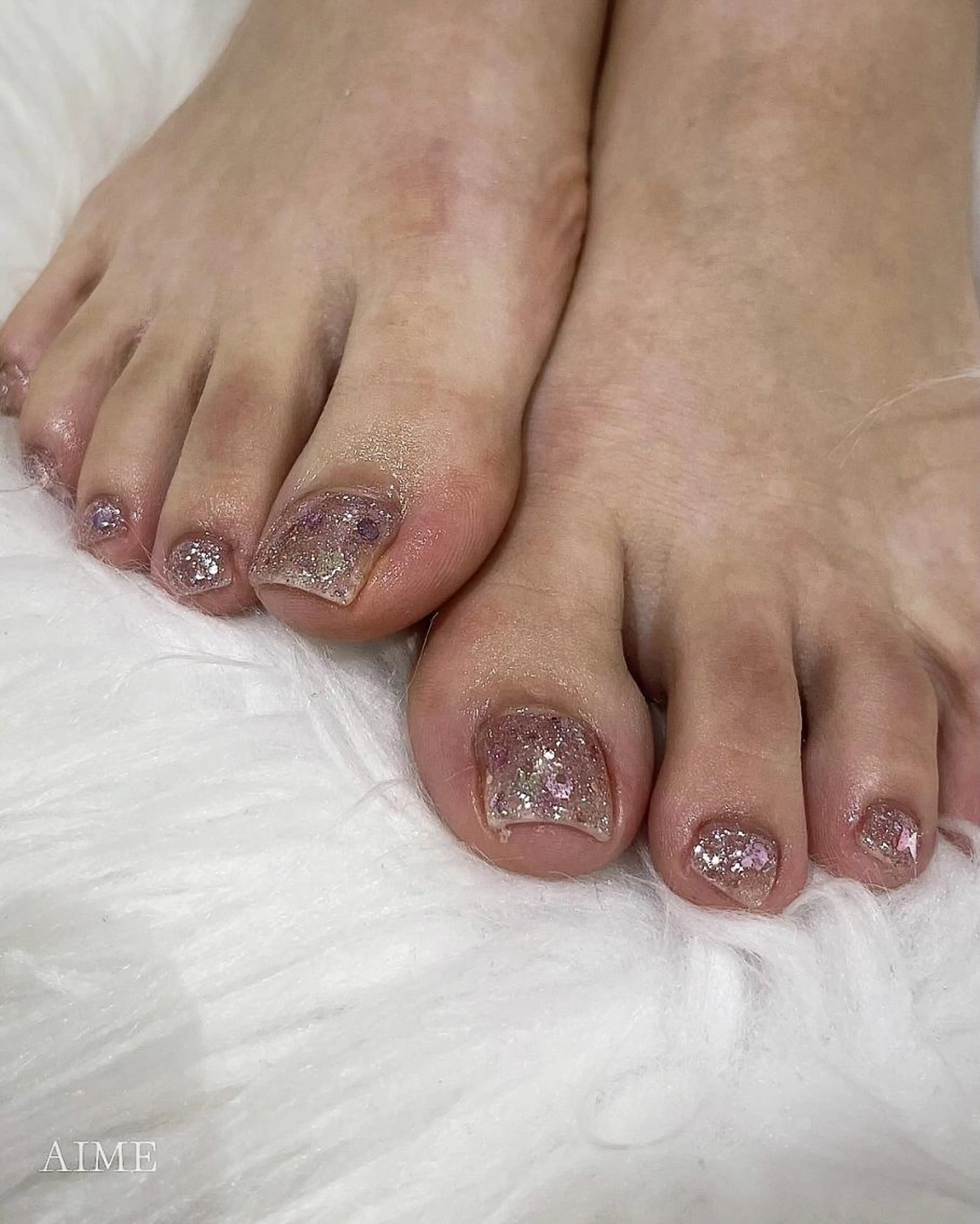 【期間限定】*フット*持込◎シンプルネイル＋αの写真