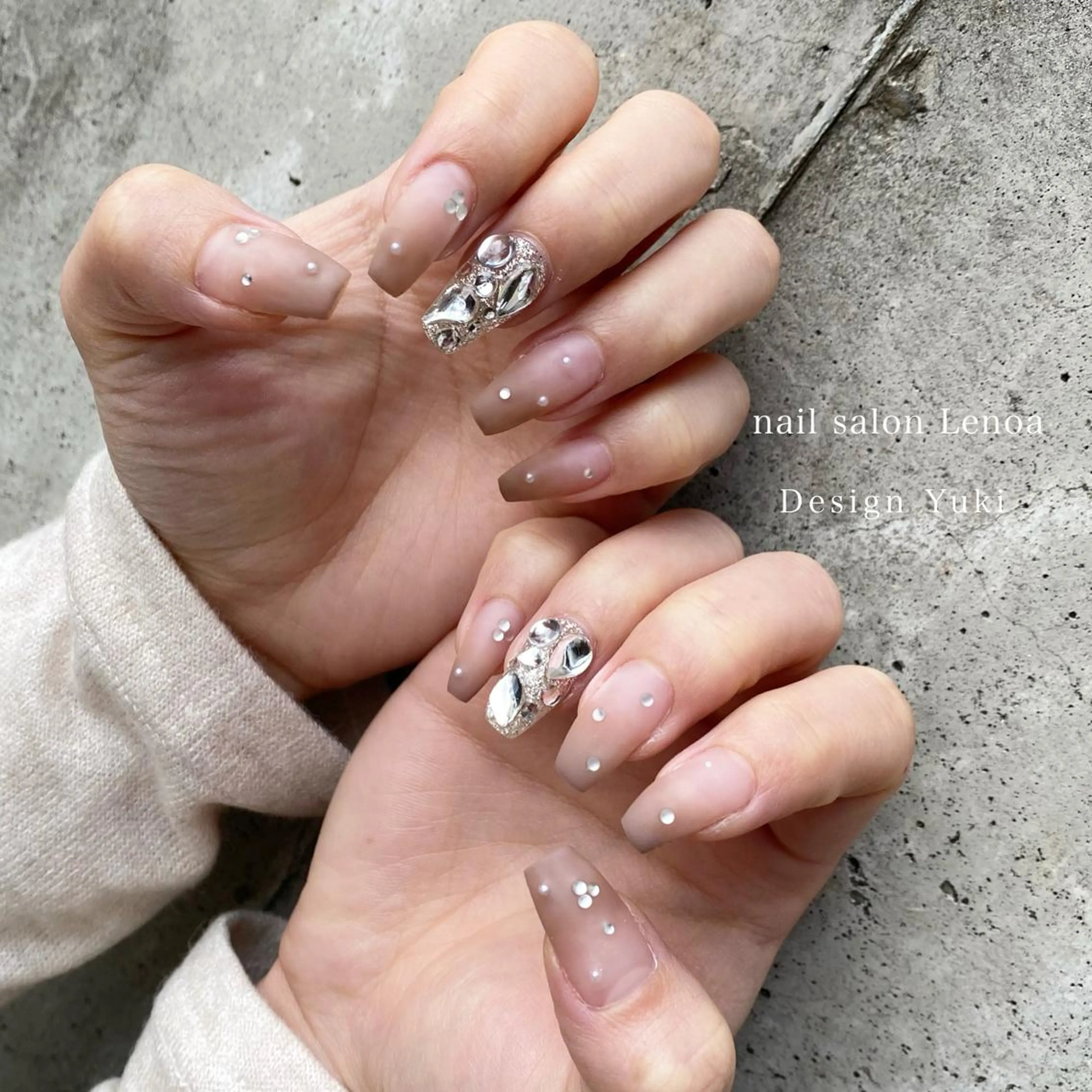 ネイル ハンドネイル Lenoa Yukiのネイルデザイン