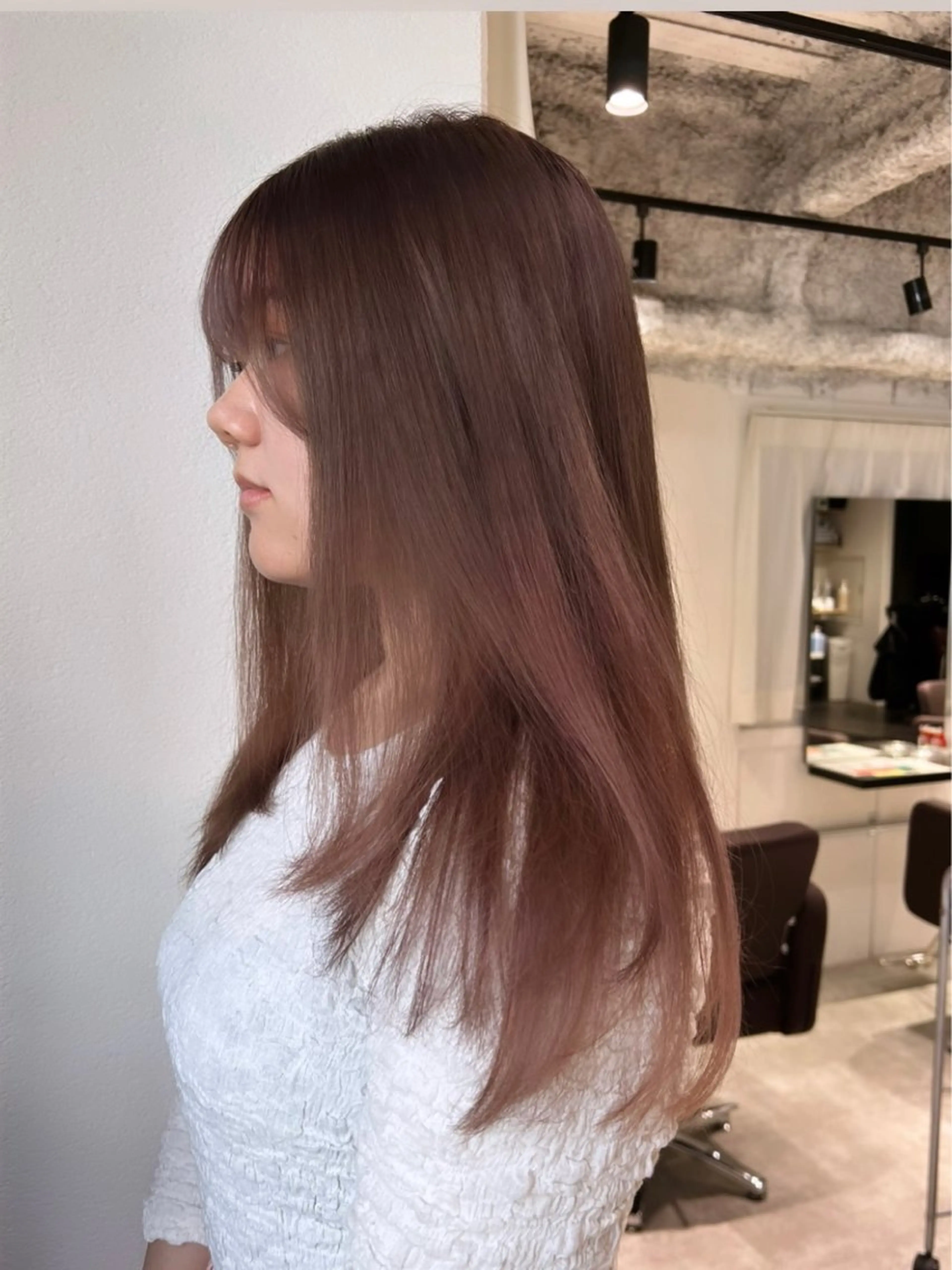 ロング カラー ブリーチ ケアブリーチ 透明感カラー デザインカラー ダブルカラー nendo_hair所属・ハイトーン/ボブ 🎀sonokaのヘアスタイル