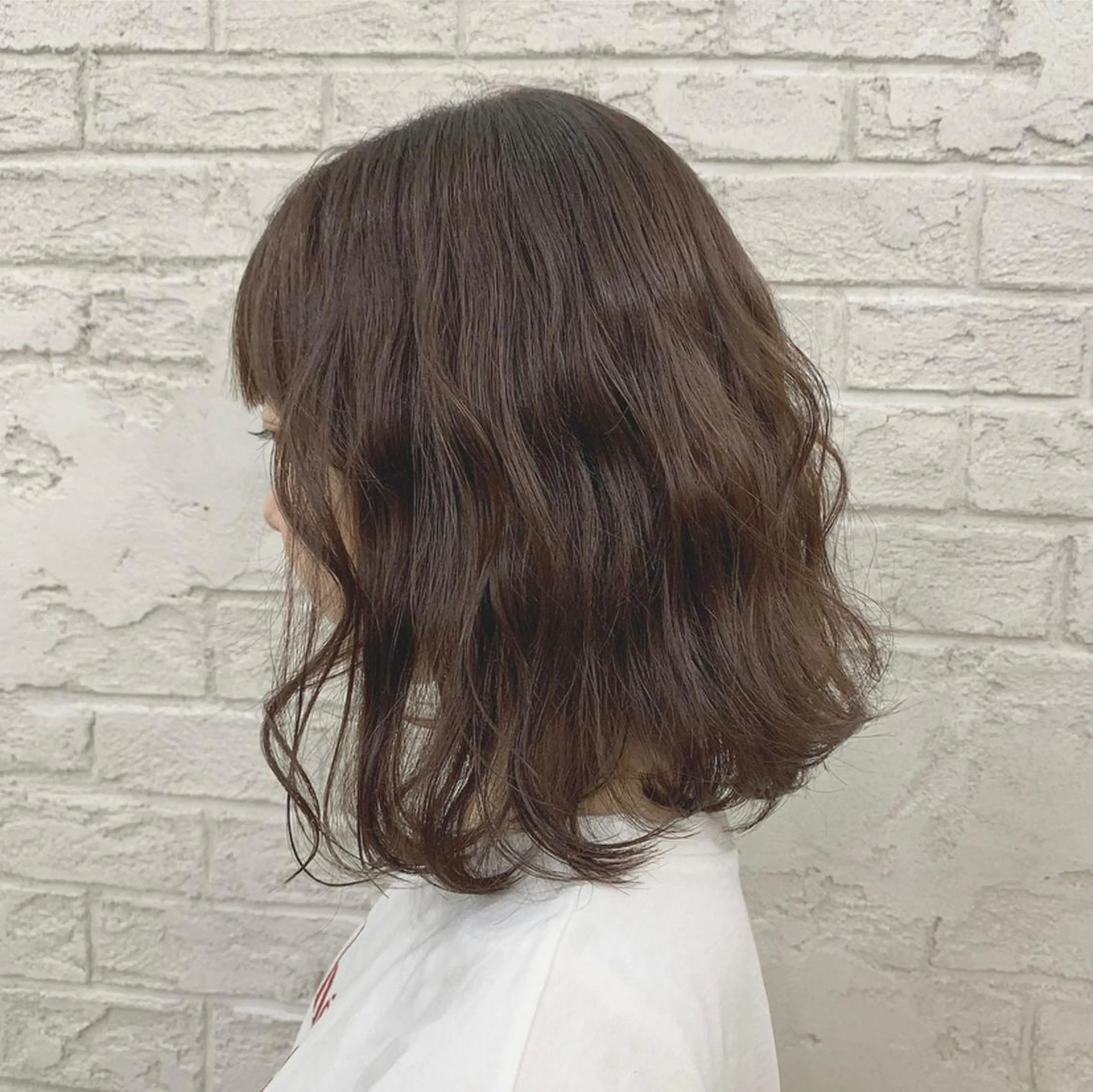 ミディアム カラー カット 💗モテガーリー💗 rumi♡のヘアスタイル