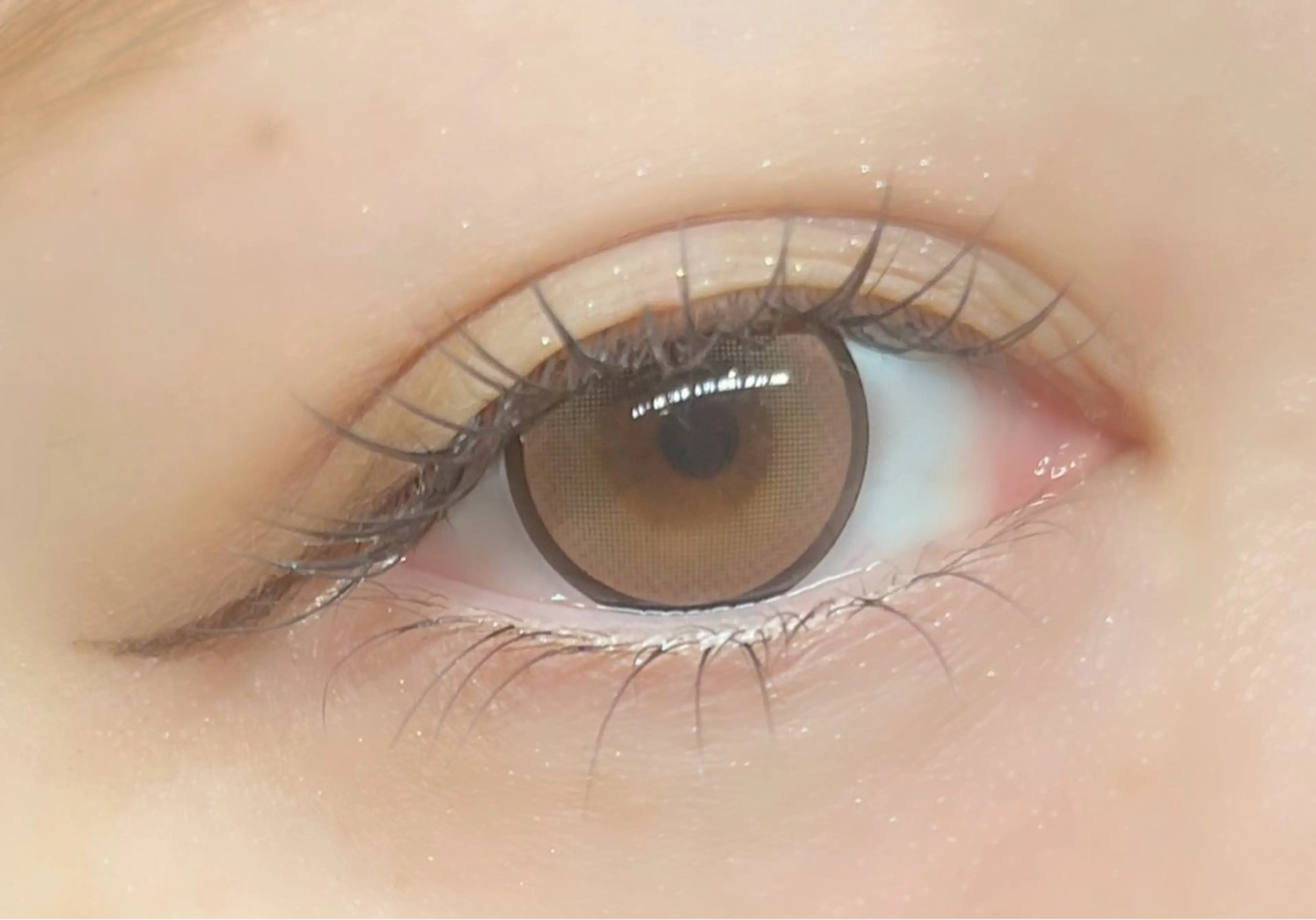 マツエク(上)100本+まつげ(下)20本の写真