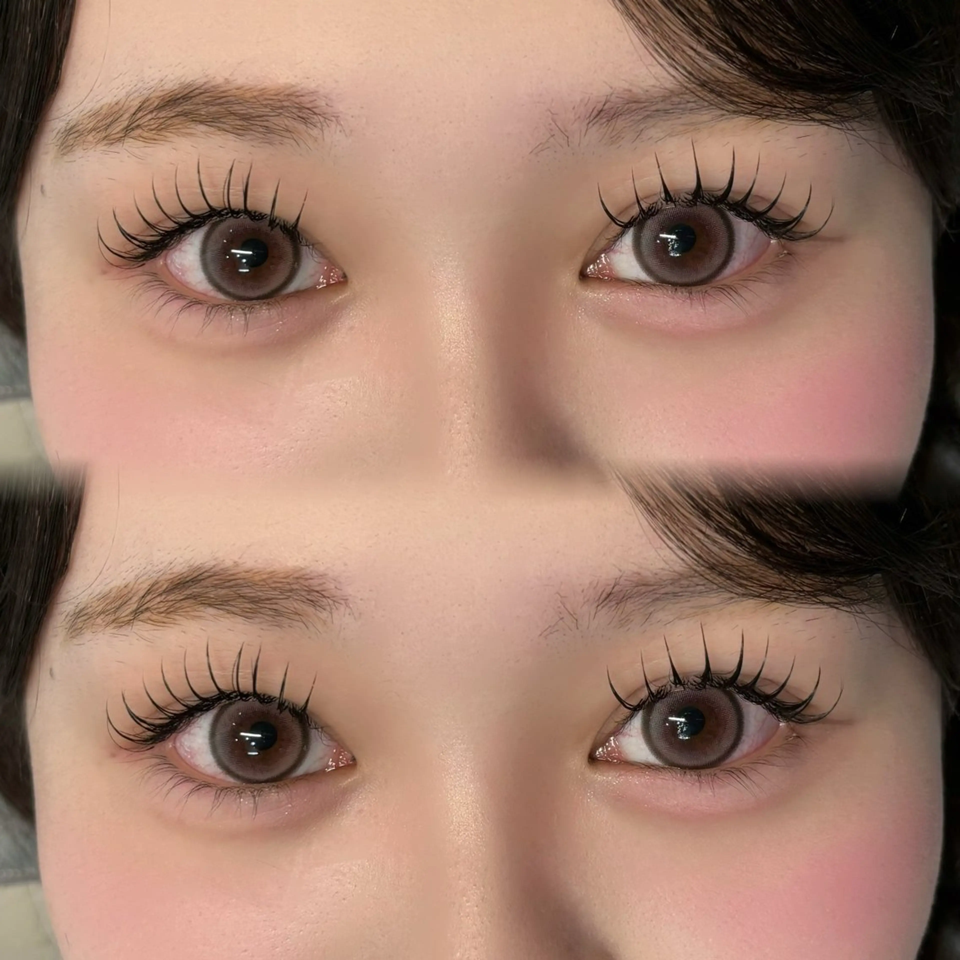 マツエク・マツパ ᴘʟᴀᴛɪɴᴜᴍ ᴅᴏʟʟ❤︎ʀɪɴᴀのマツエク・マツパデザイン