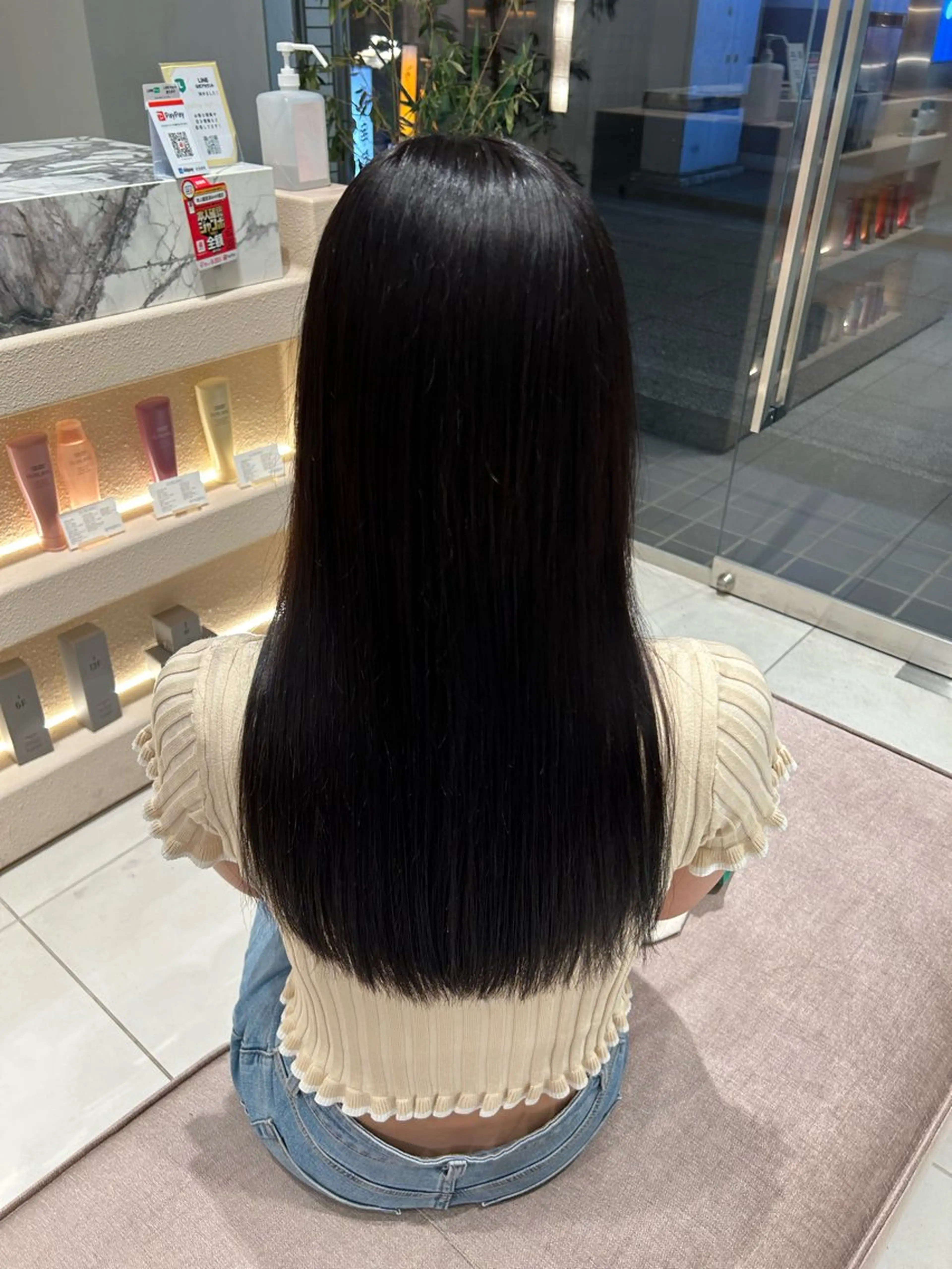 ⭐︎期間限定⭐︎切りっぱなしロングカットの写真