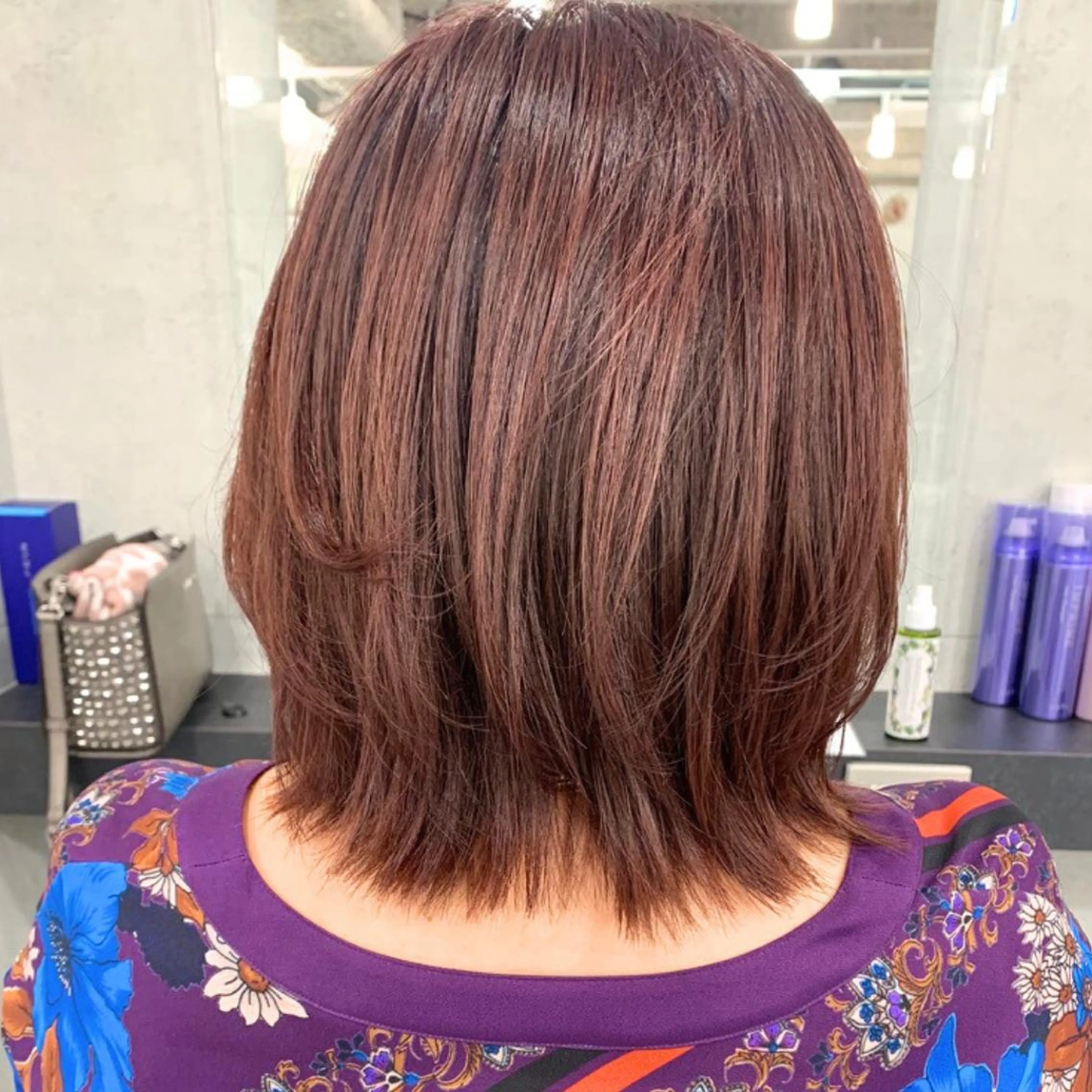 カラー 透明感カラー ピンクカラー カット ヘアカラー Endearing 銀座/YOKOのヘアスタイル