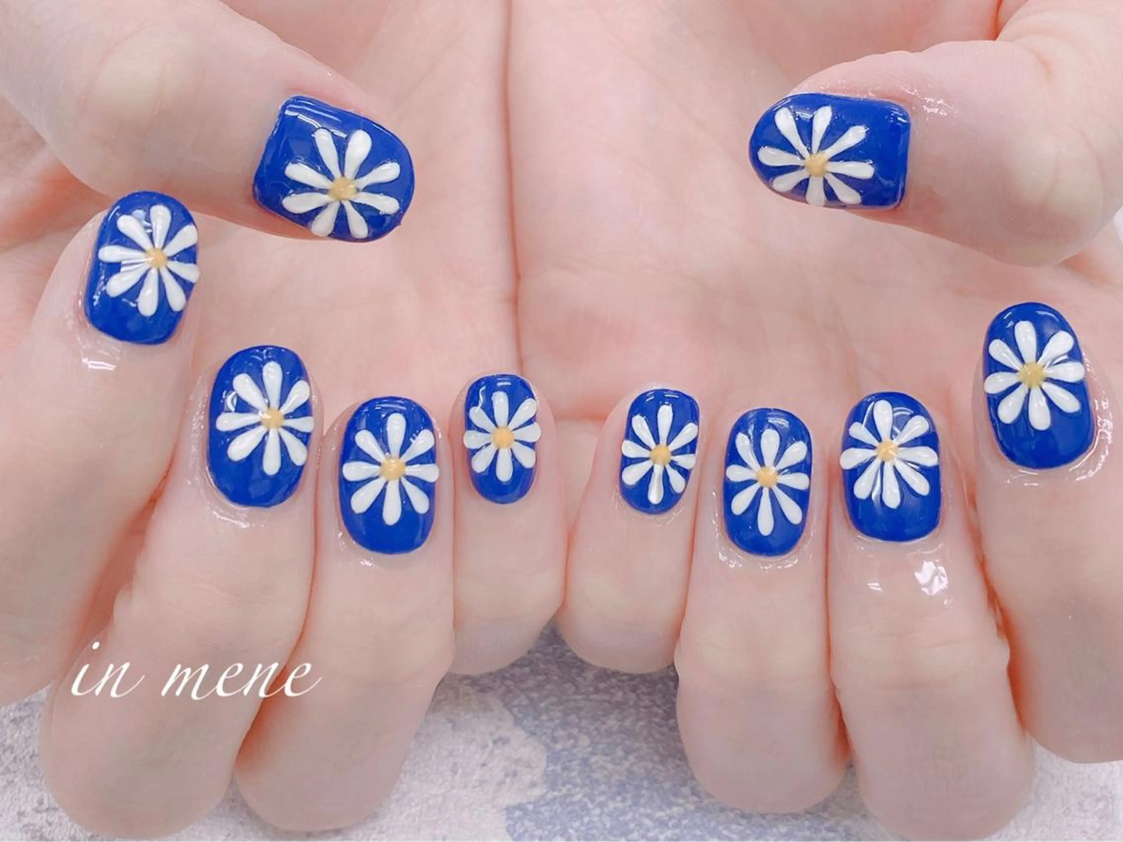 ネイル ぷっくりネイル ハンドネイル IN MENE所属・IN MENEのネイルデザイン