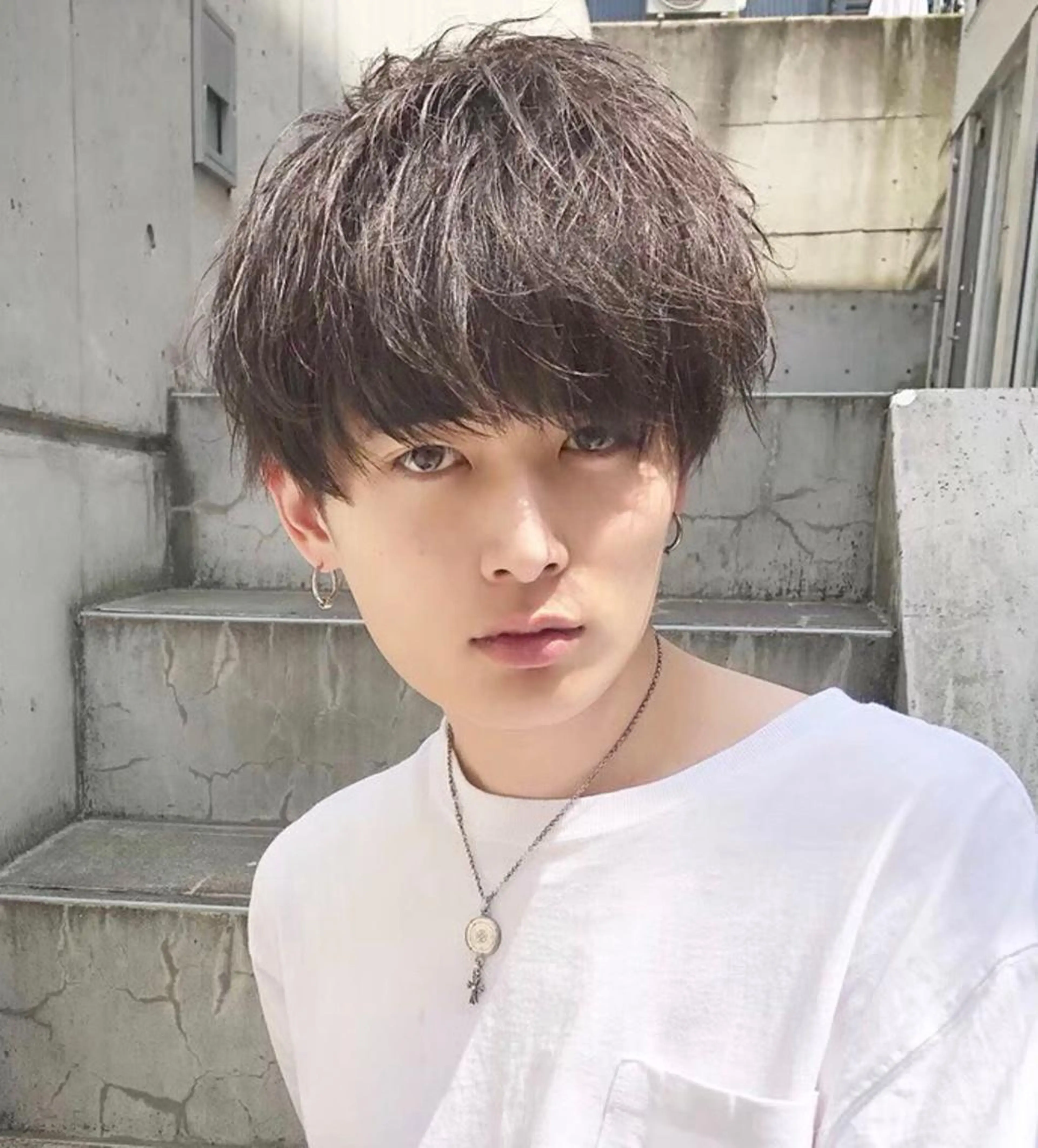 メンズ カット ヘアカラー トリートメント ヘアセット Loy所属・メンズヘア特化 パーマ 縮毛矯正🔷のヘアスタイル