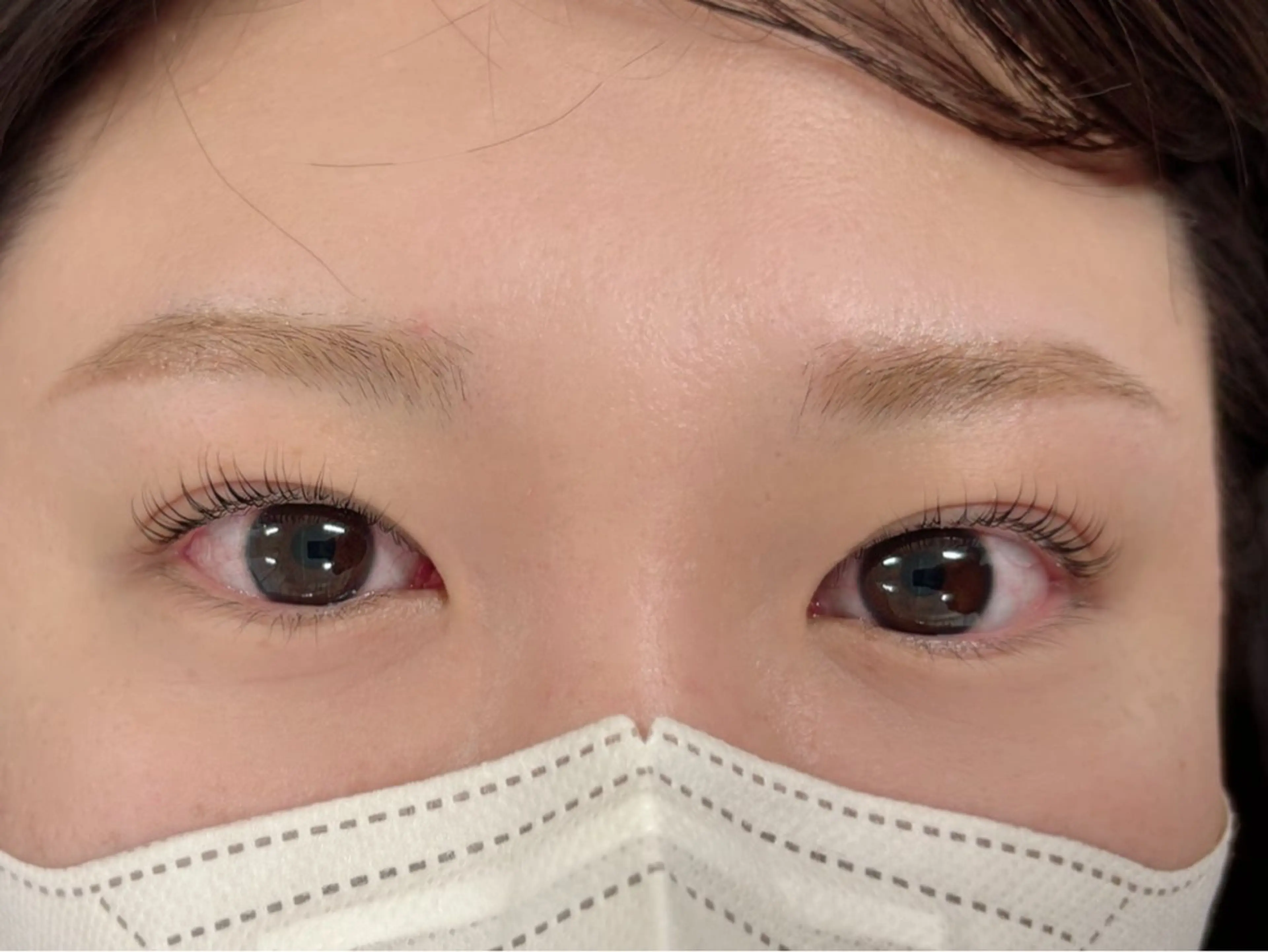 マツエク・マツパ 一重×まつ毛パーマ サクラブロウ天王寺 玉井のマツエク・マツパデザイン